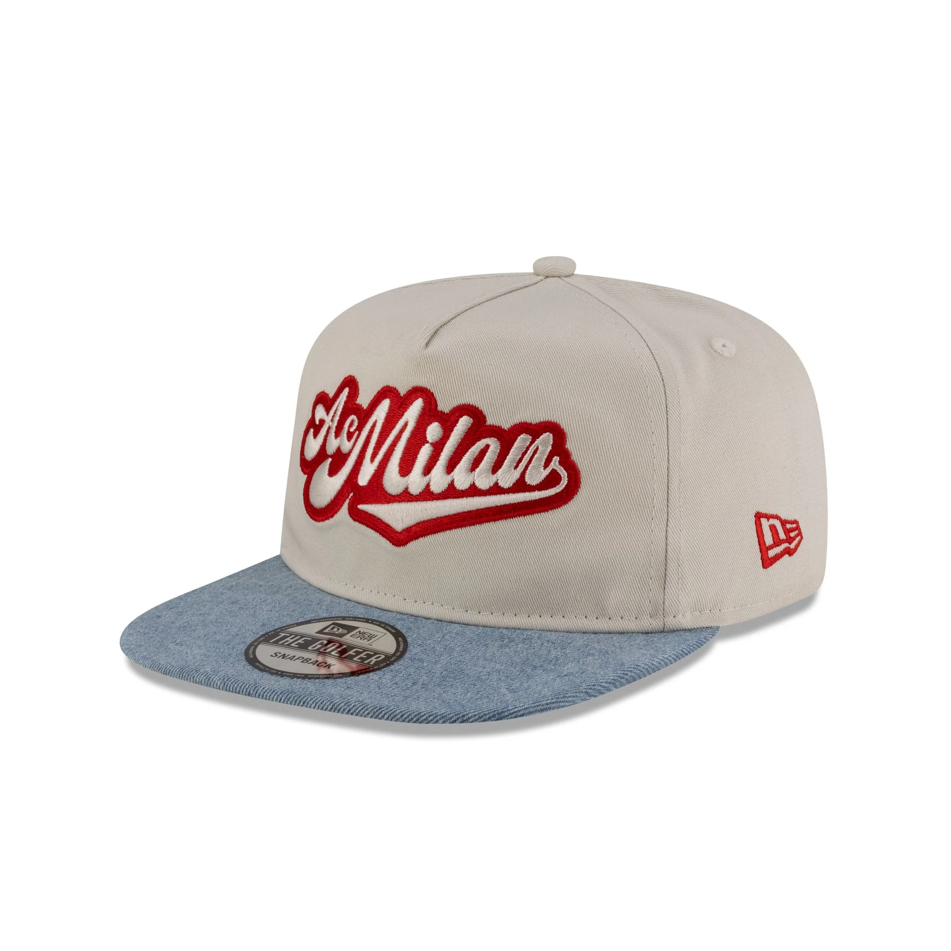 AC Milan Denim Visor Golfer Hat