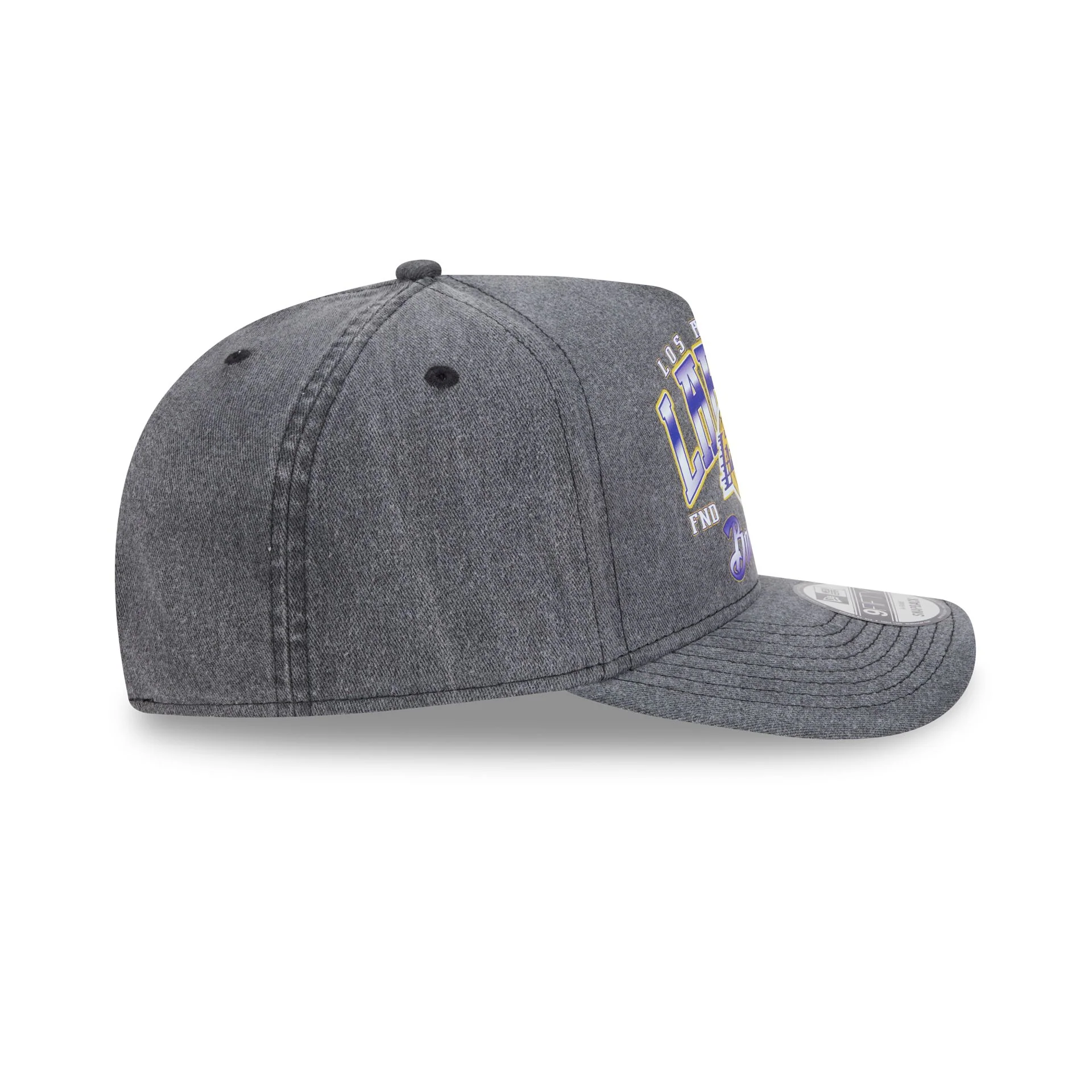 Los Angeles Lakers Washed 9FIFTY A-Frame Snapback Hat