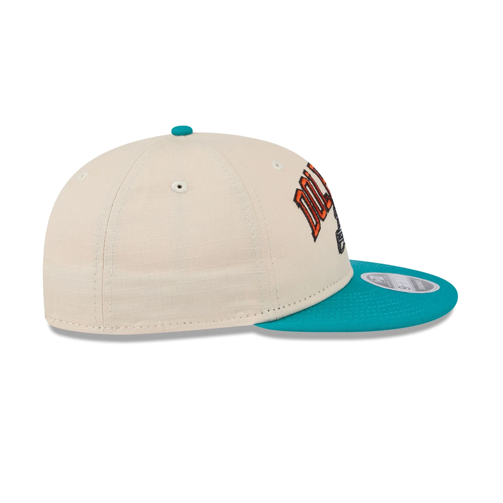 Miami Dolphins Historic Helmet Retro Crown 9FIFTY Snapback Hat