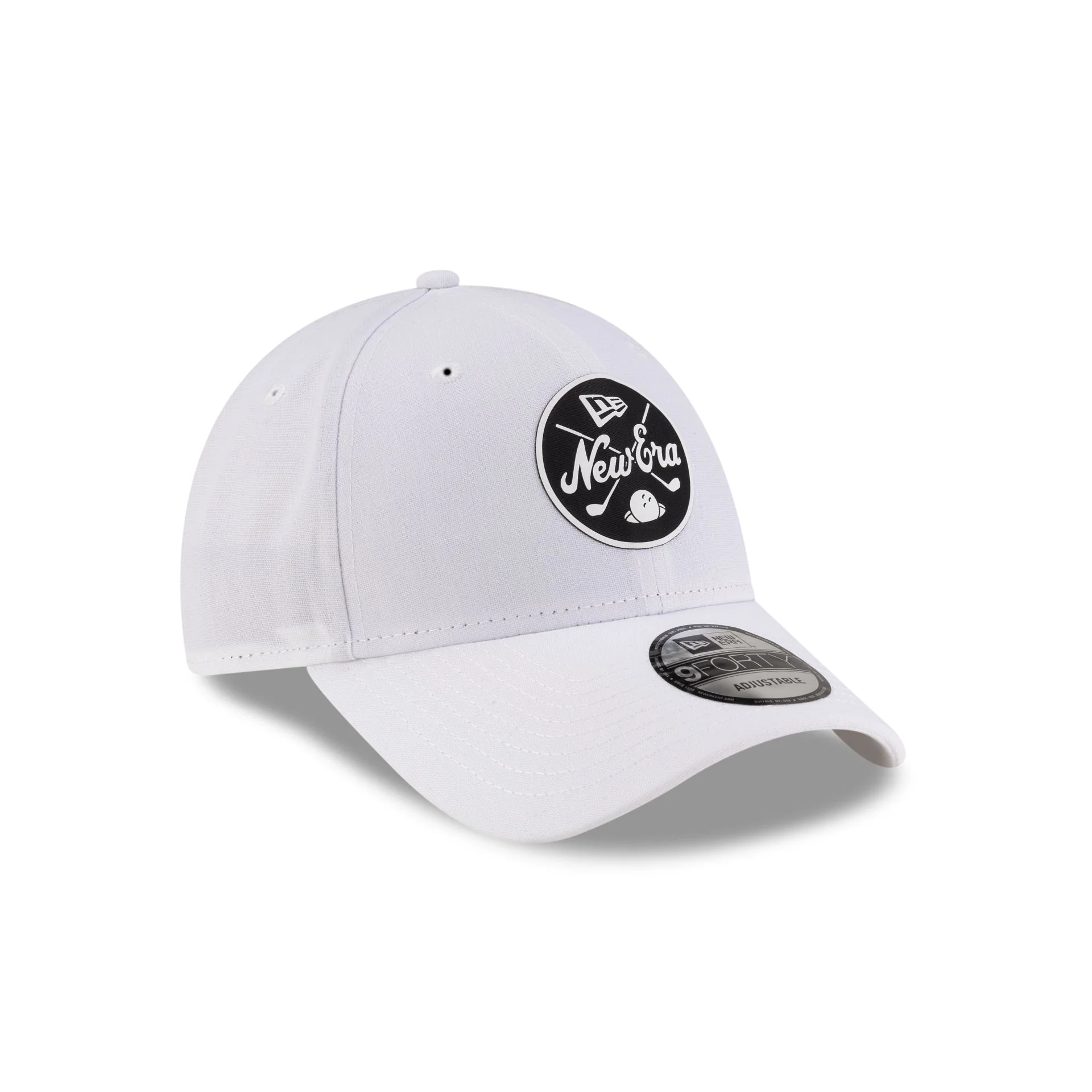 New Era Golf Repreve White 9FORTY Snapback Hat