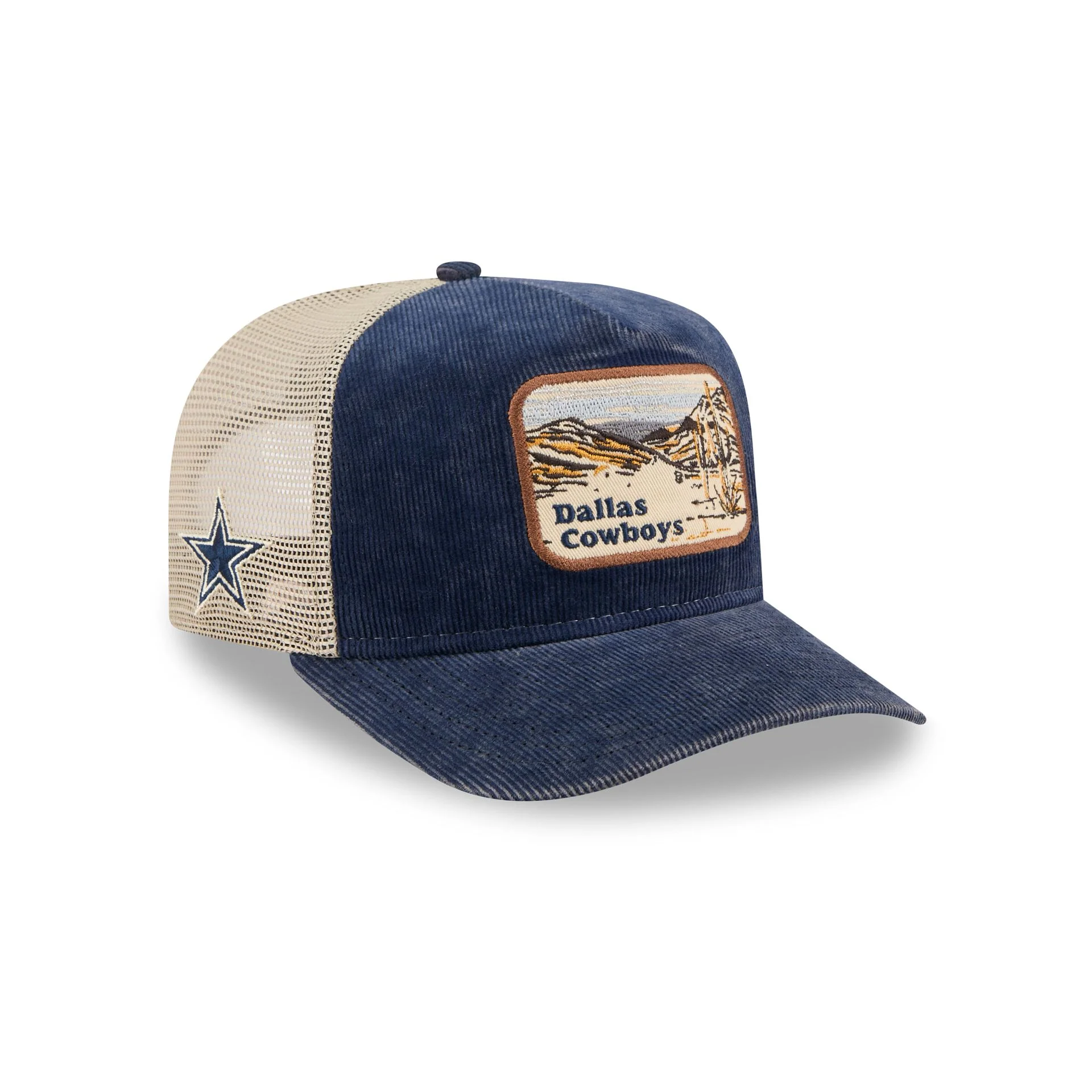 Dallas Cowboys Vintage Landscape 9FIFTY A-Frame Trucker Hat