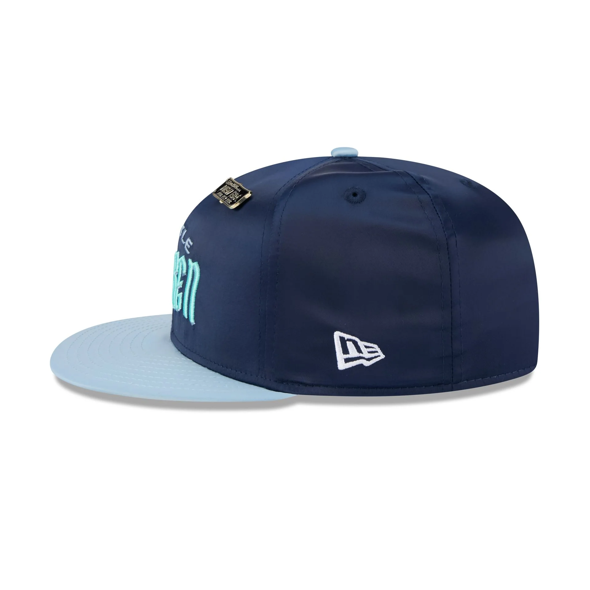 Seattle Kraken Spring Satin 59FIFTY Fitted Hat