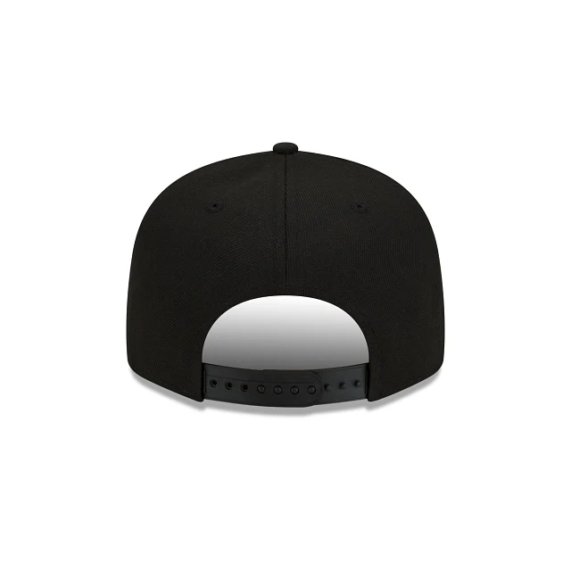 Washington Commanders Black On Black 9FIFTY Snapback Hat