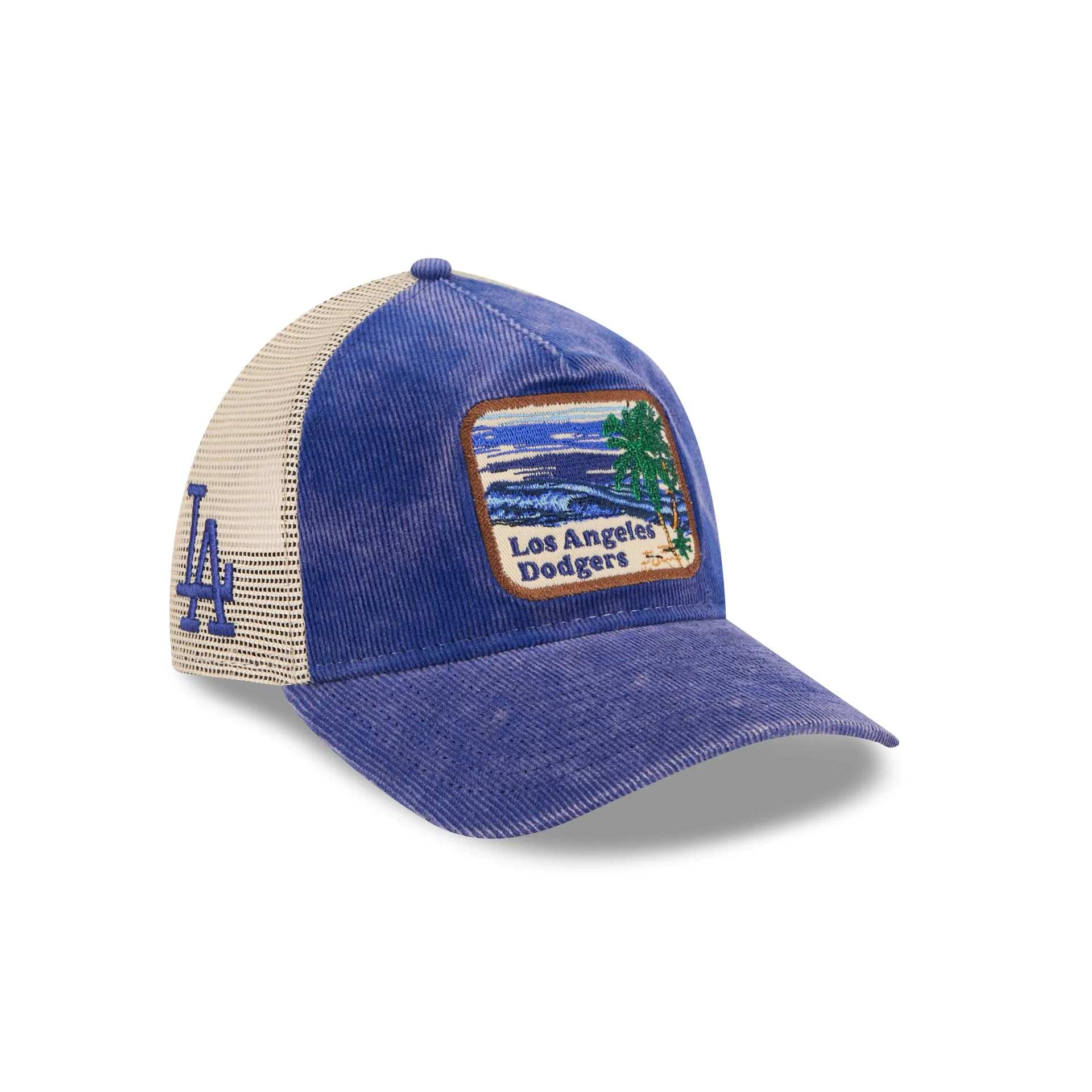 Los Angeles Dodgers Vintage Landscape 9TWENTY A-Frame Trucker Hat