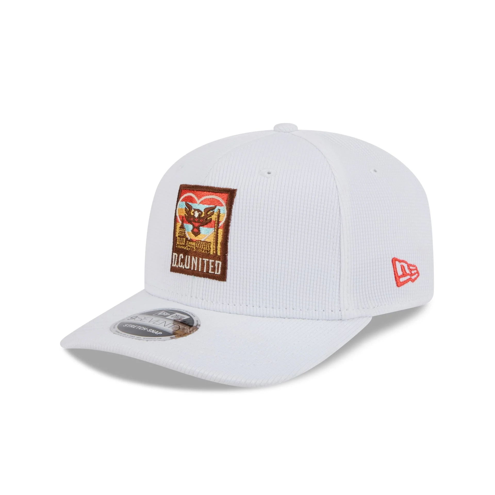 D.C. United 2025 Jersey Hook 9SEVENTY Stretch-Snap Hat