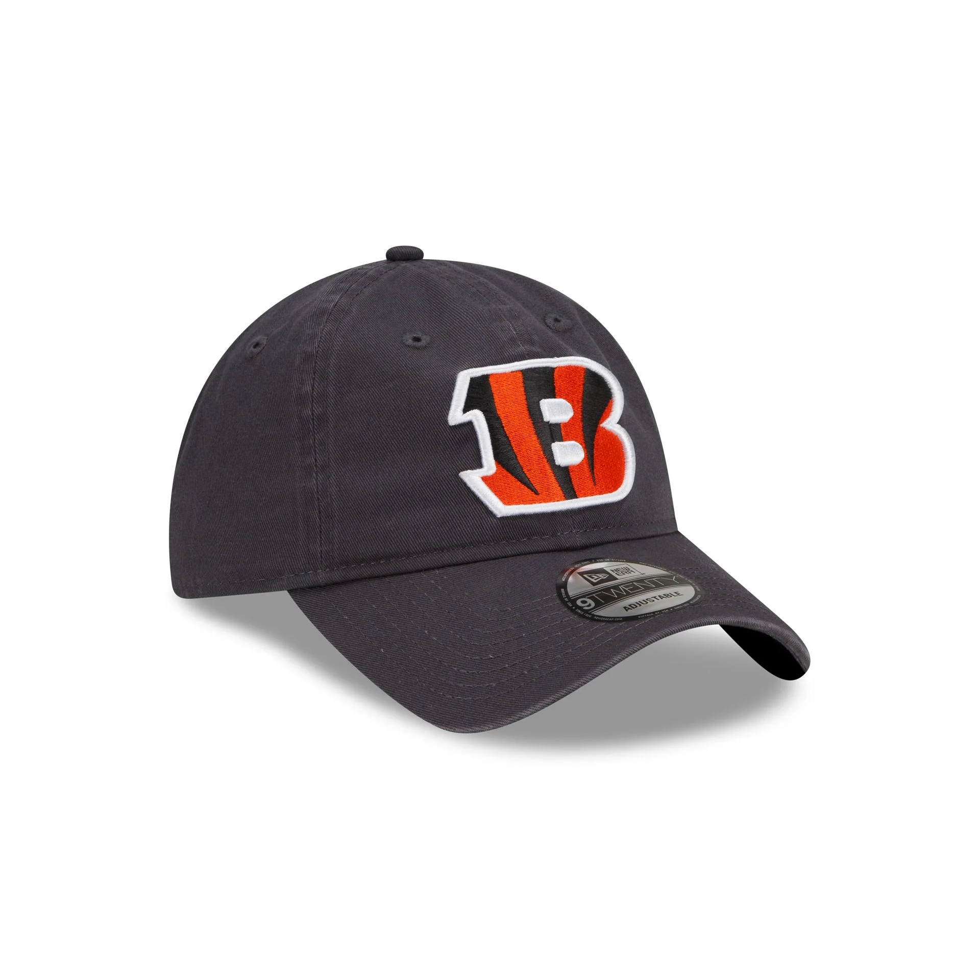Cincinnati Bengals NFL Core Classic Graphite 9TWENTY Adjustable Hat