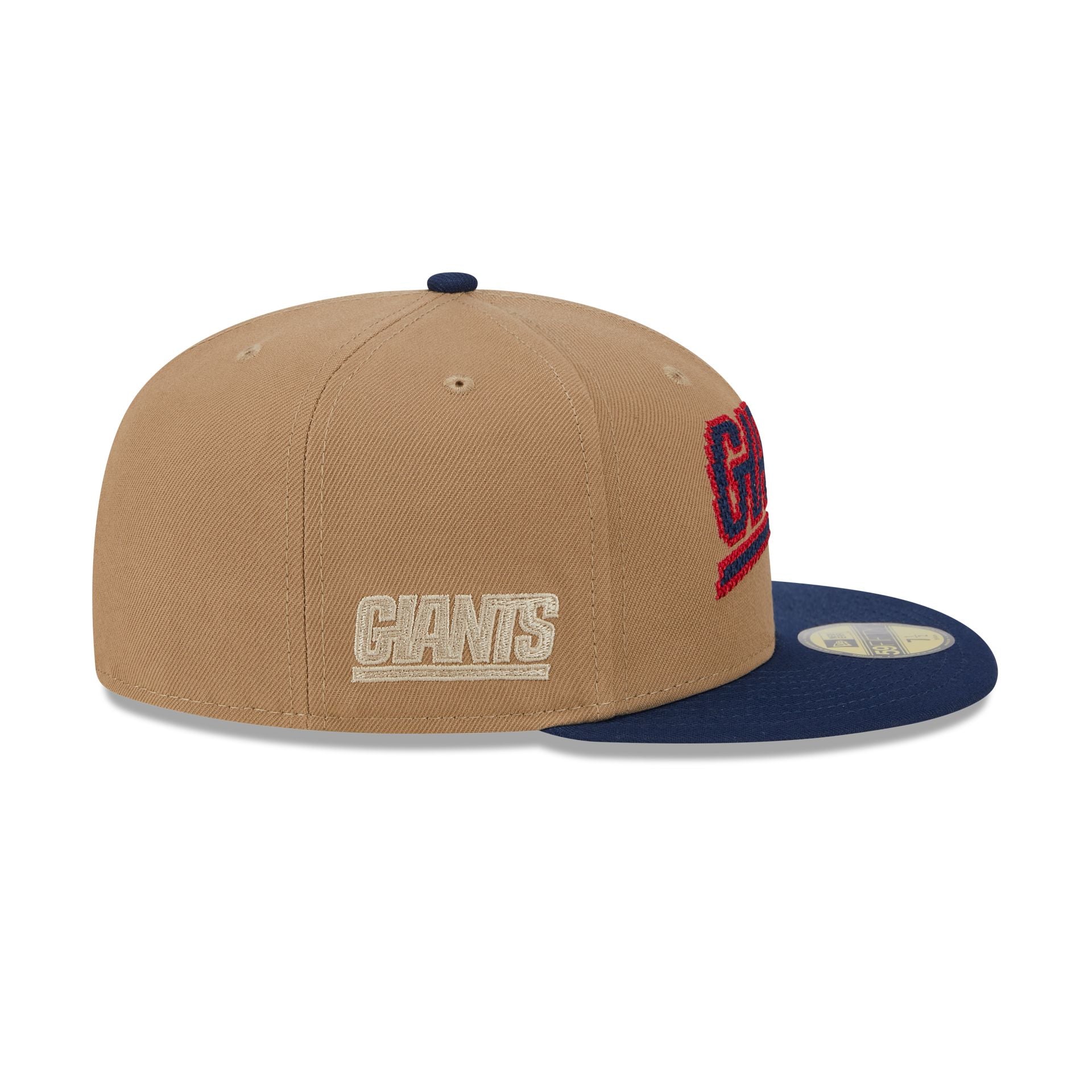 New York Giants Classic 8-Bit Wordmark 59FIFTY Fitted Hat