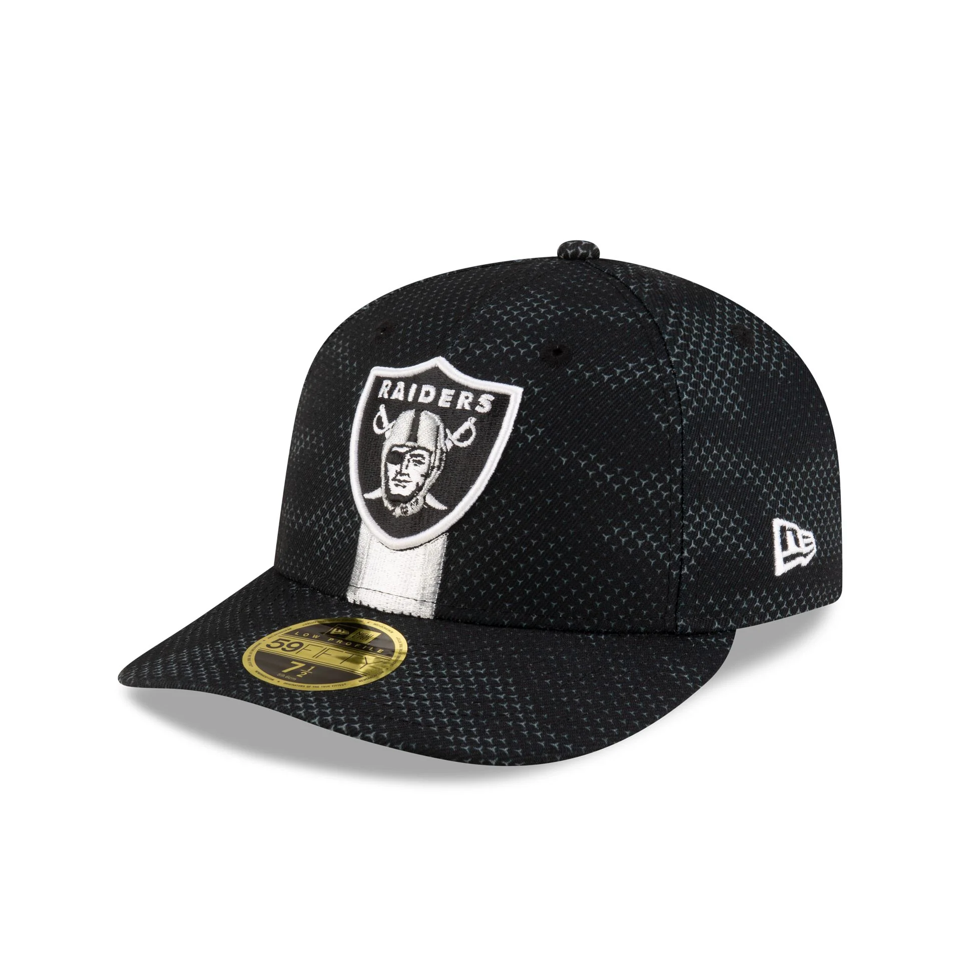 Las Vegas Raiders 2024 Sideline Low Profile 59FIFTY Fitted Hat