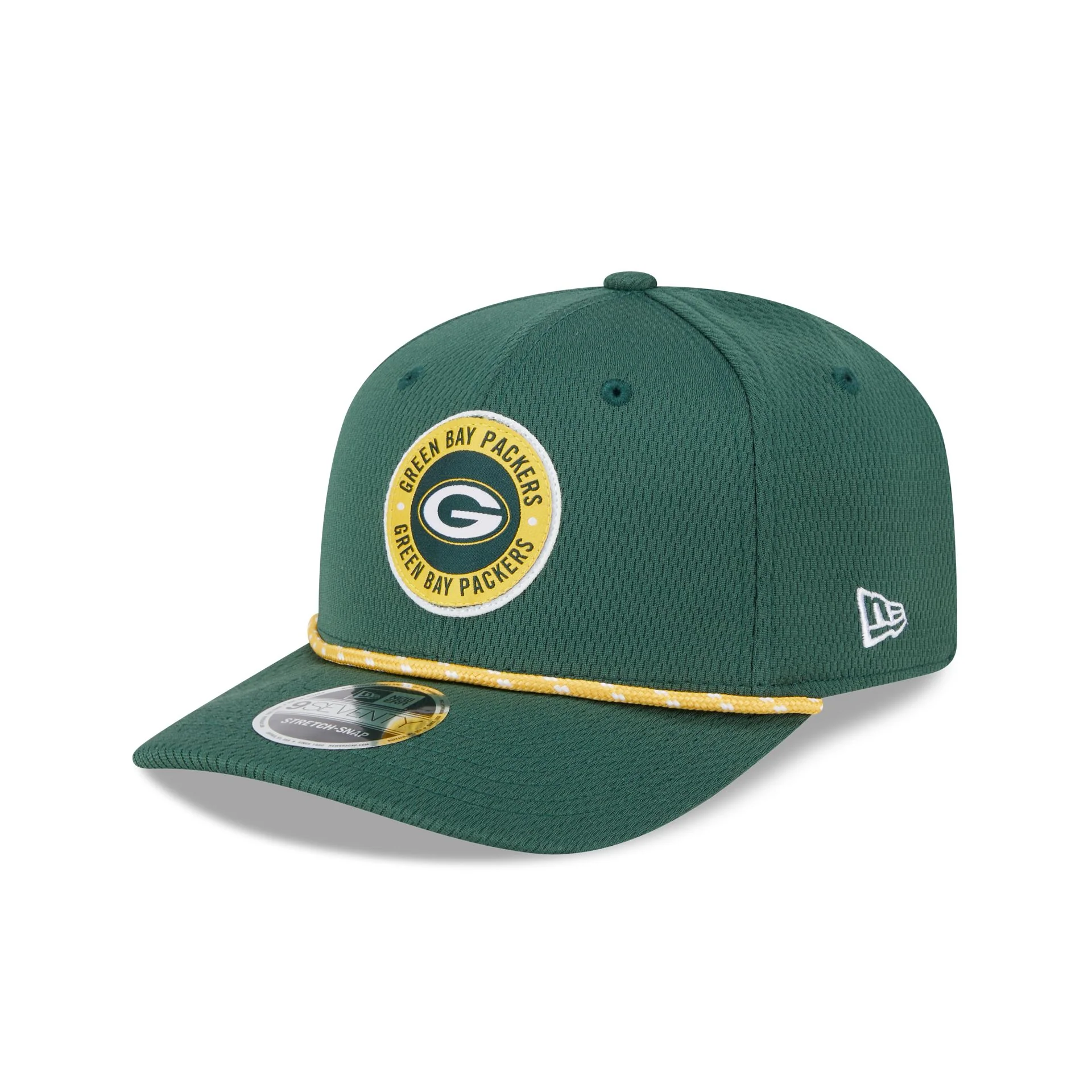 Green Bay Packers 2024 Sideline 9SEVENTY Stretch-Snap Hat