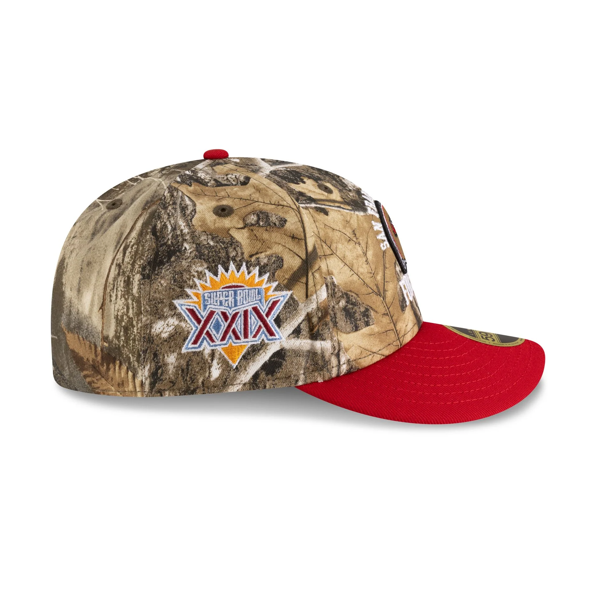 Just Caps Realtree San Francisco 49ers Low Profile 59FIFTY Fitted Hat