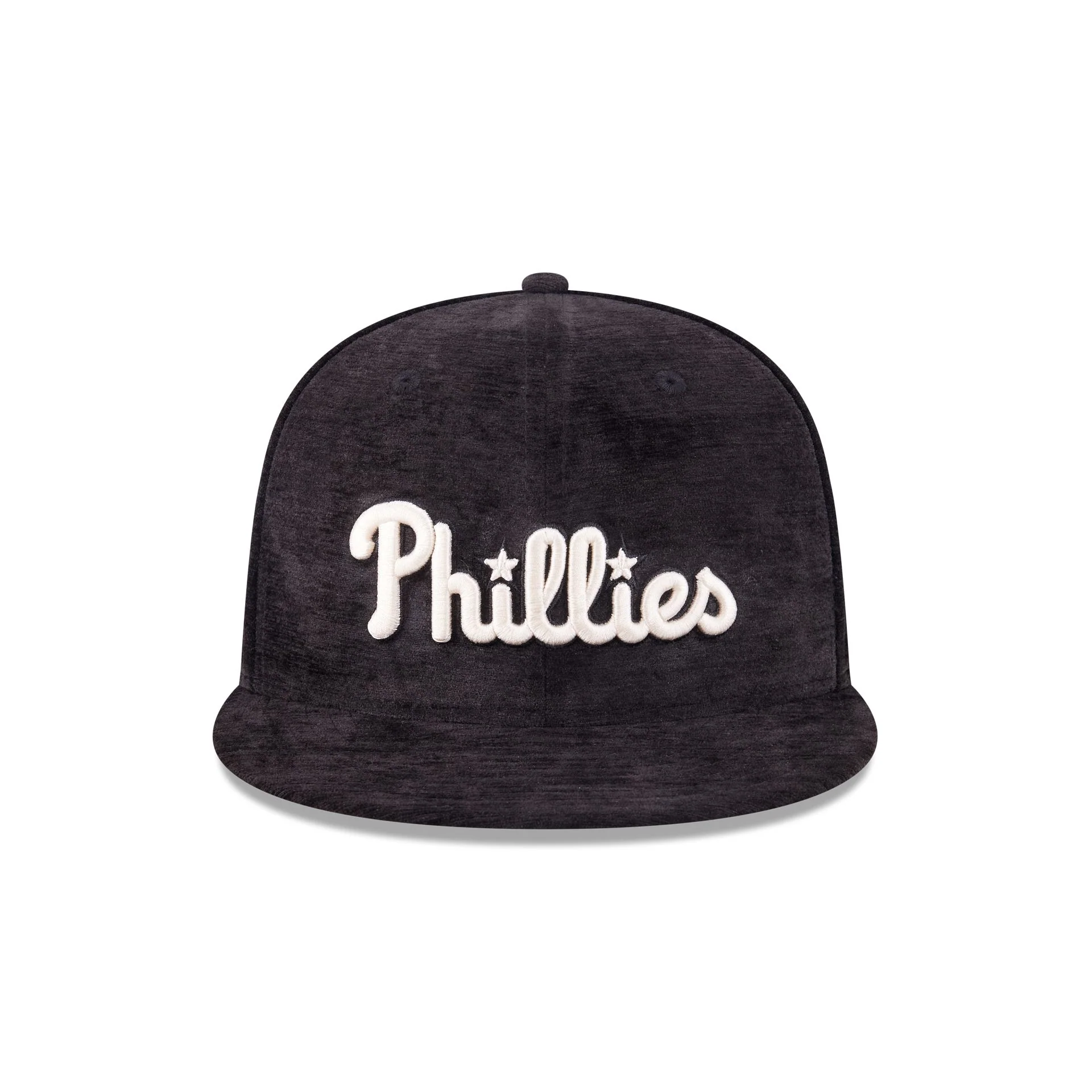 Philadelphia Phillies Black Velvet 59FIFTY Fitted Hat