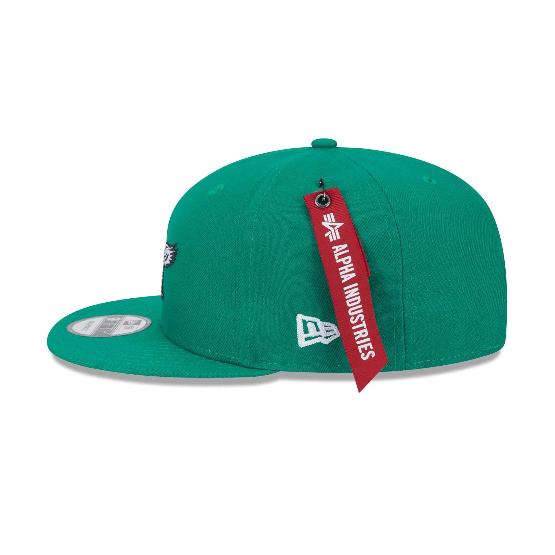 Alpha Industries x Philadelphia Eagles Historic Green 9FIFTY Snapback Hat