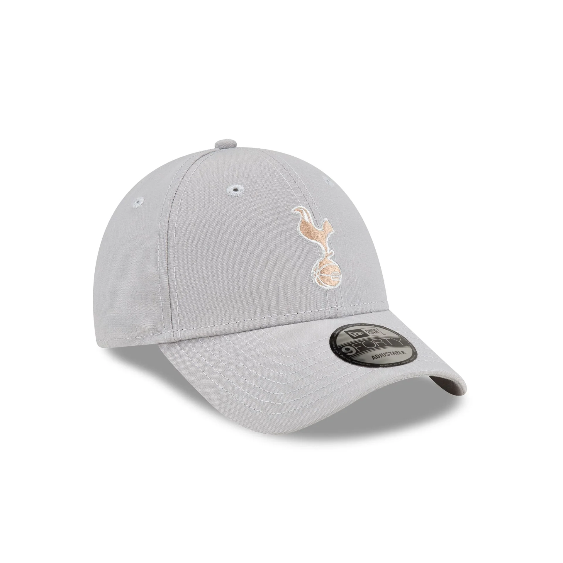 Tottenham Hotspur Seasonal Gray 9FORTY Adjustable Hat