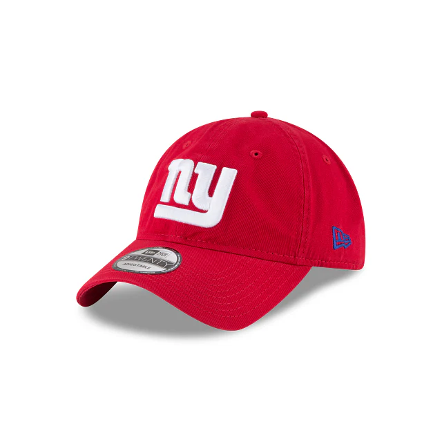 New York Giants Core Classic Red 9TWENTY Adjustable Hat