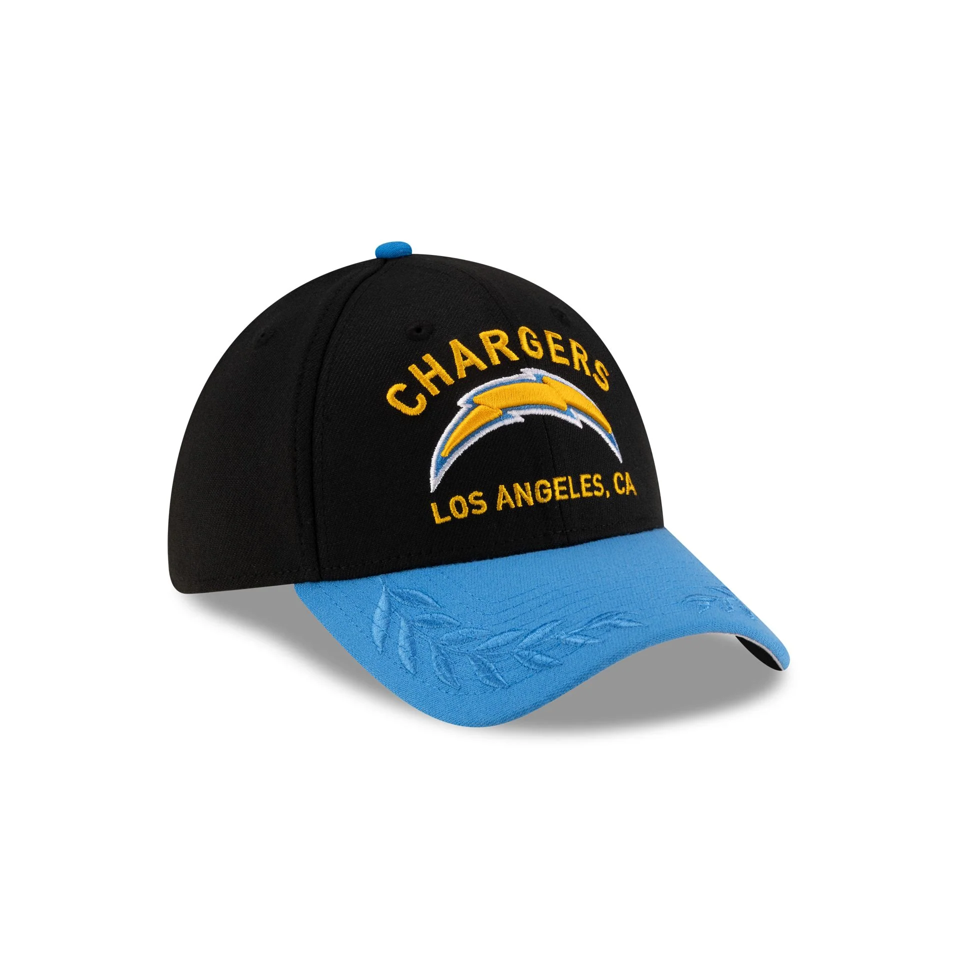 Los Angeles Chargers 2025 Draft 39THIRTY Stretch Fit Hat