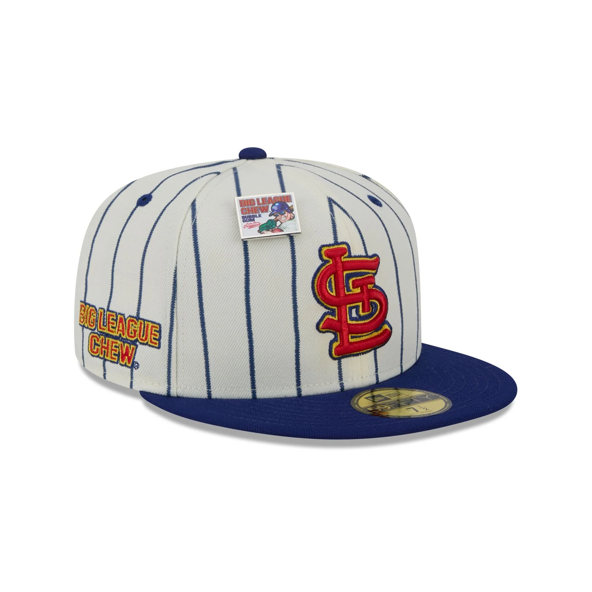 Big League Chew X St. Louis Cardinals Pinstripe 59FIFTY Fitted Hat