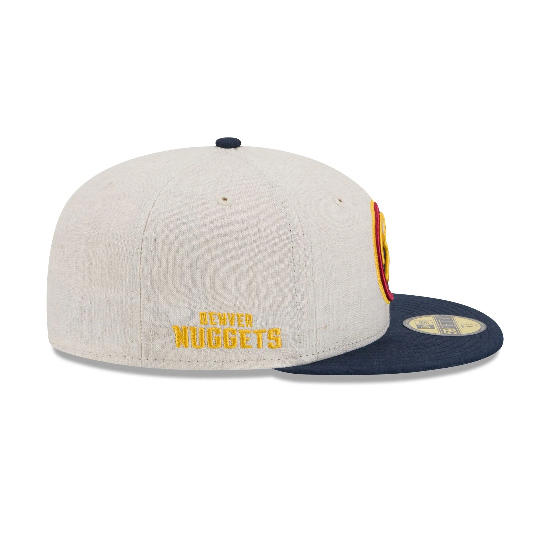 Denver Nuggets Linen 59FIFTY Fitted Hat