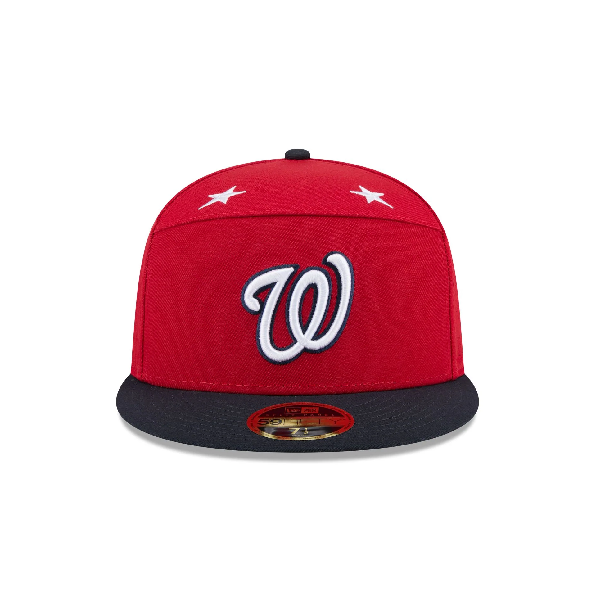 Washington Nationals 2025 All-Star Game Split Panel 59FIFTY Fitted Hat