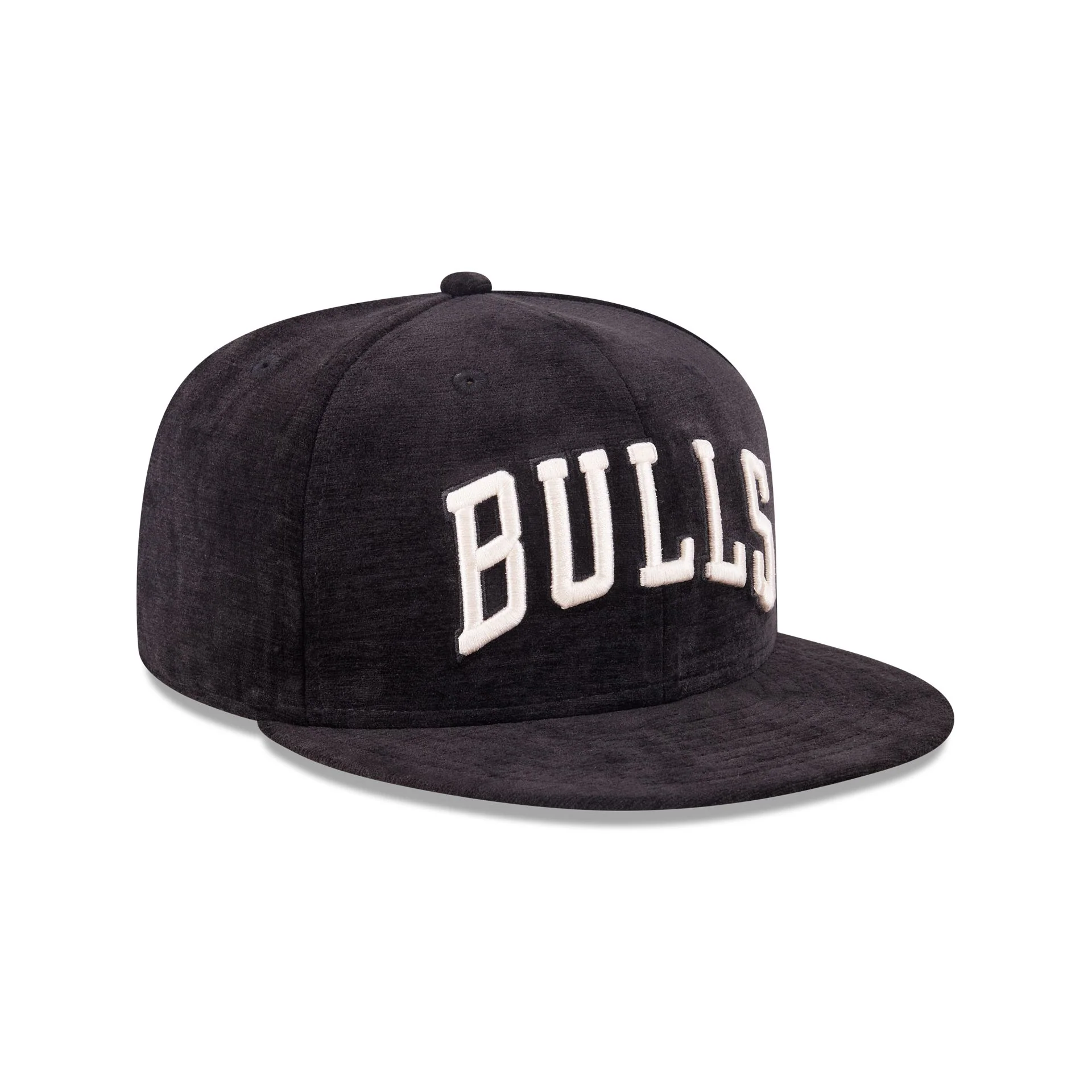 Chicago Bulls Black Velvet 59FIFTY Fitted Hat