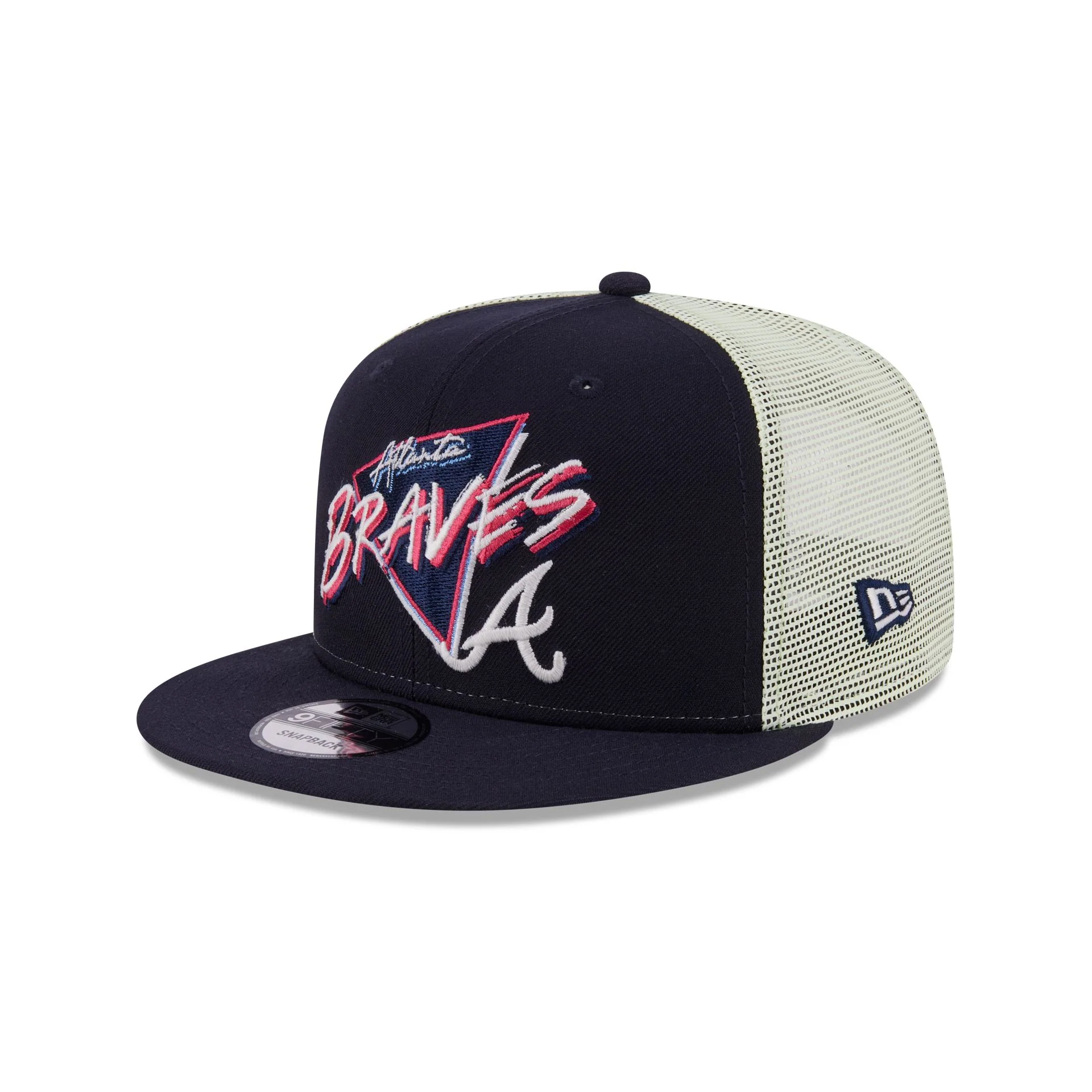 Atlanta Braves Glow-In-The-Dark 9FIFTY Trucker Hat
