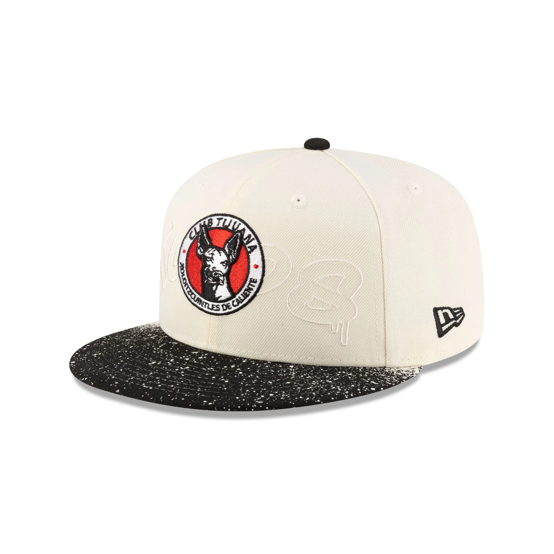 Xolos Splattered Visor 59FIFTY Fitted Hat