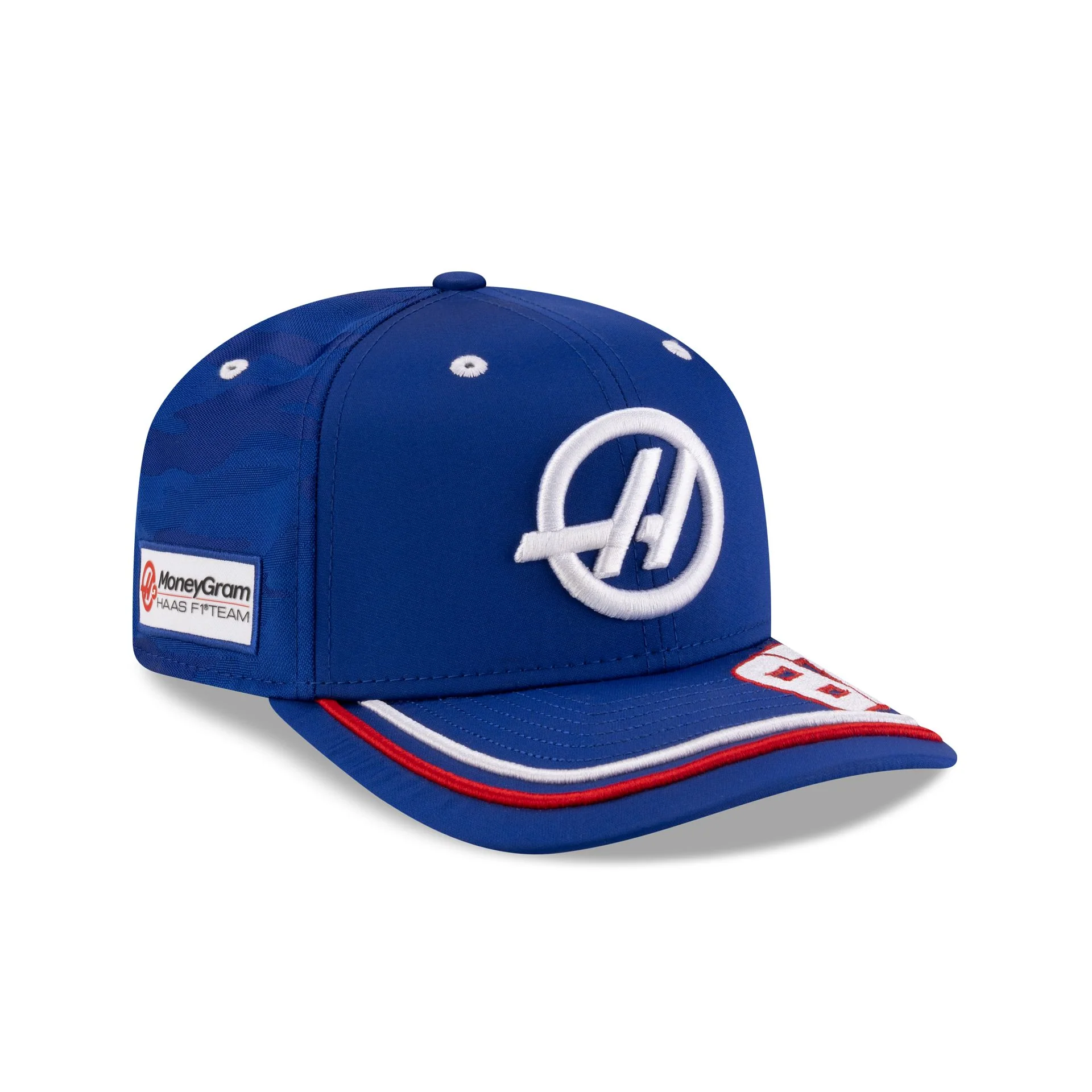2025 Silverstone Race Special MoneyGram Haas F1 Team Oliver Bearman 9SEVENTY Stretch-Snap Hat