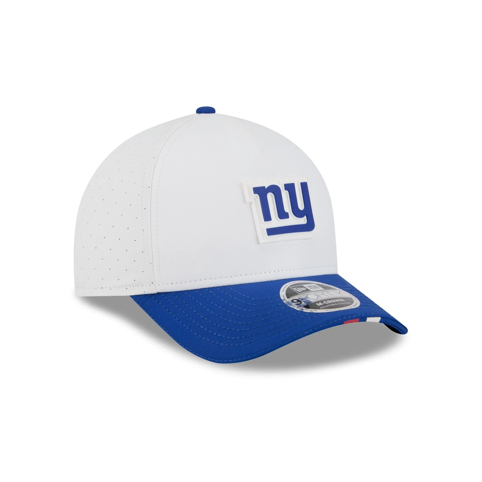 New York Giants 2025 Training 9FORTY M-Crown A-Frame Snapback Hat
