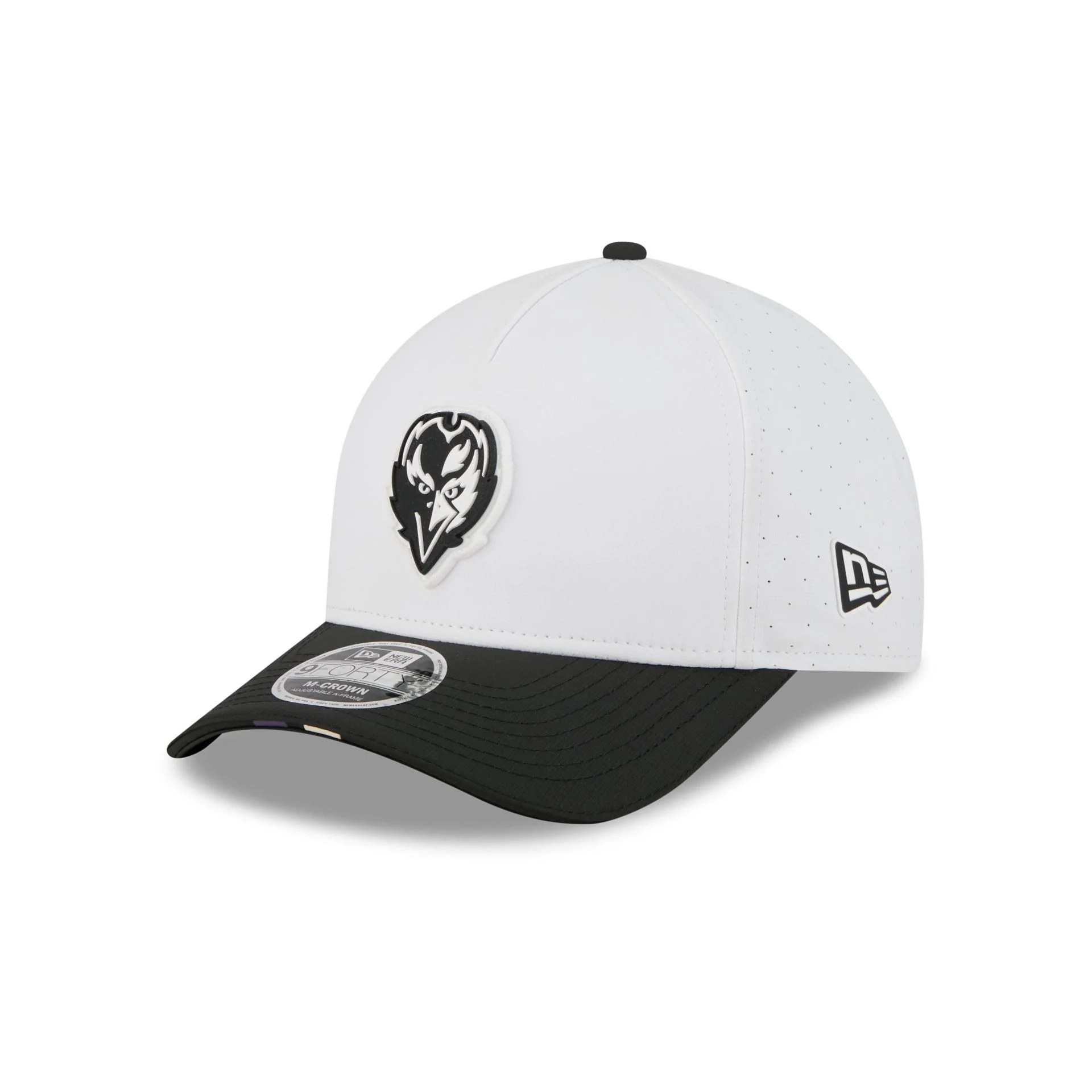 Baltimore Ravens 2025 Training 9FORTY M-Crown A-Frame Snapback Hat