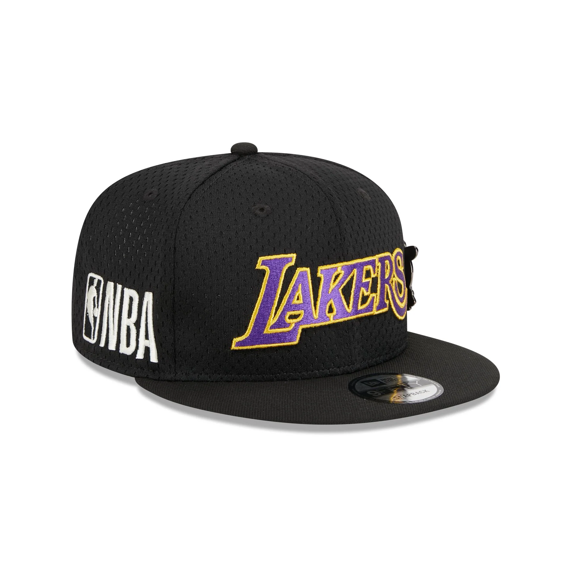 Los Angeles Lakers Post-Up Pin 9FIFTY Snapback Hat