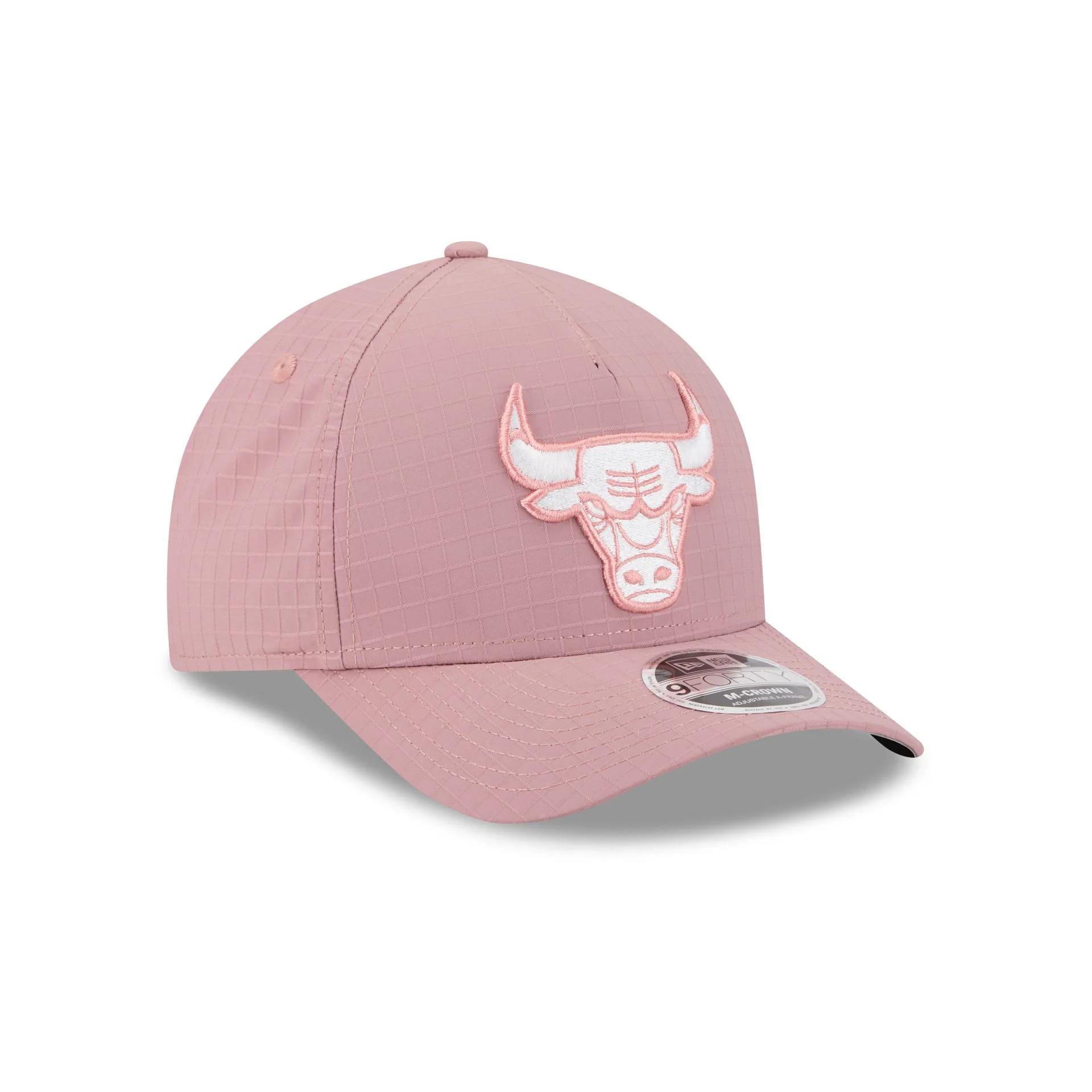 Chicago Bulls Pink Ripstop 9FORTY M-Crown A-Frame Snapback Hat