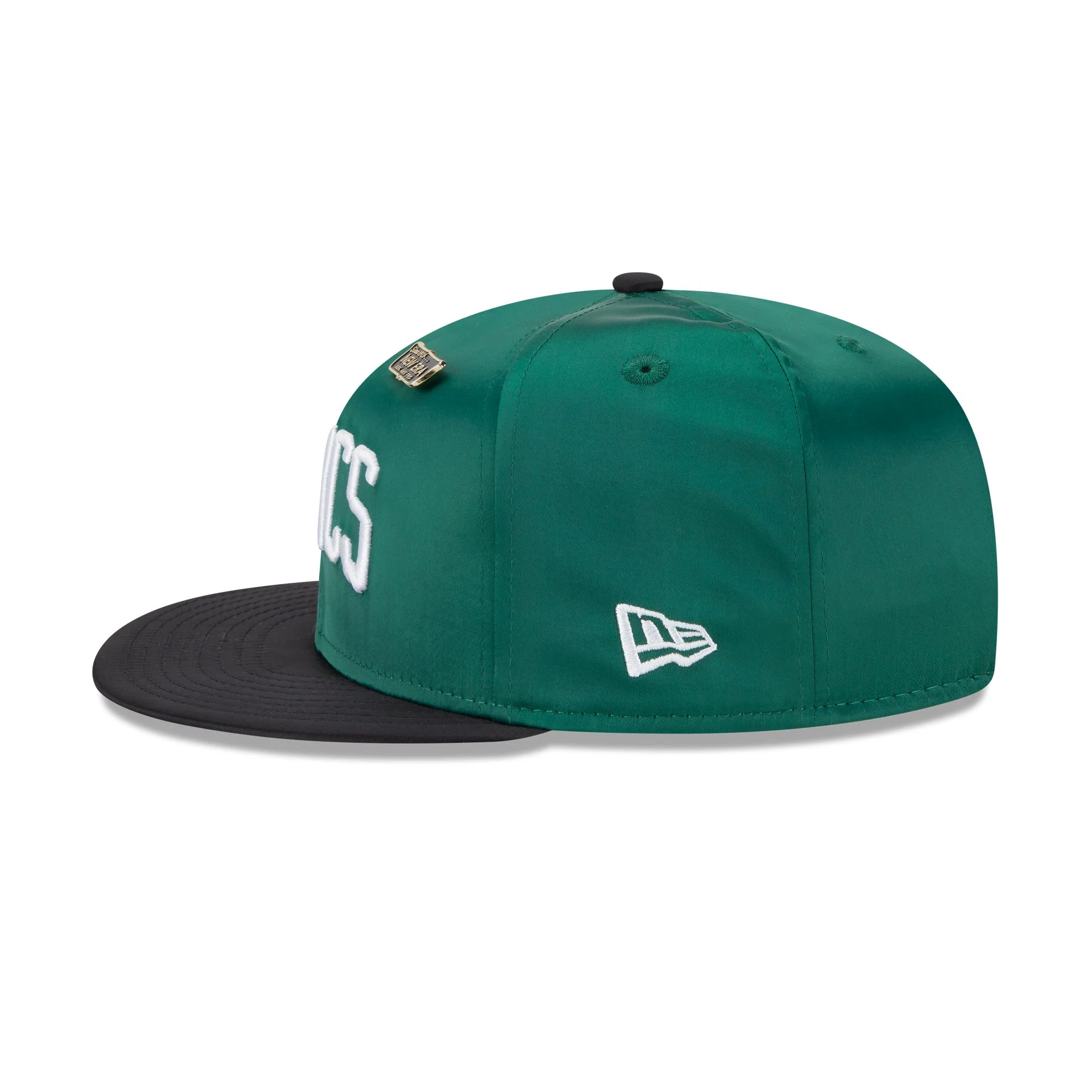 Boston Celtics Satin Pin 9FIFTY Snapback Hat