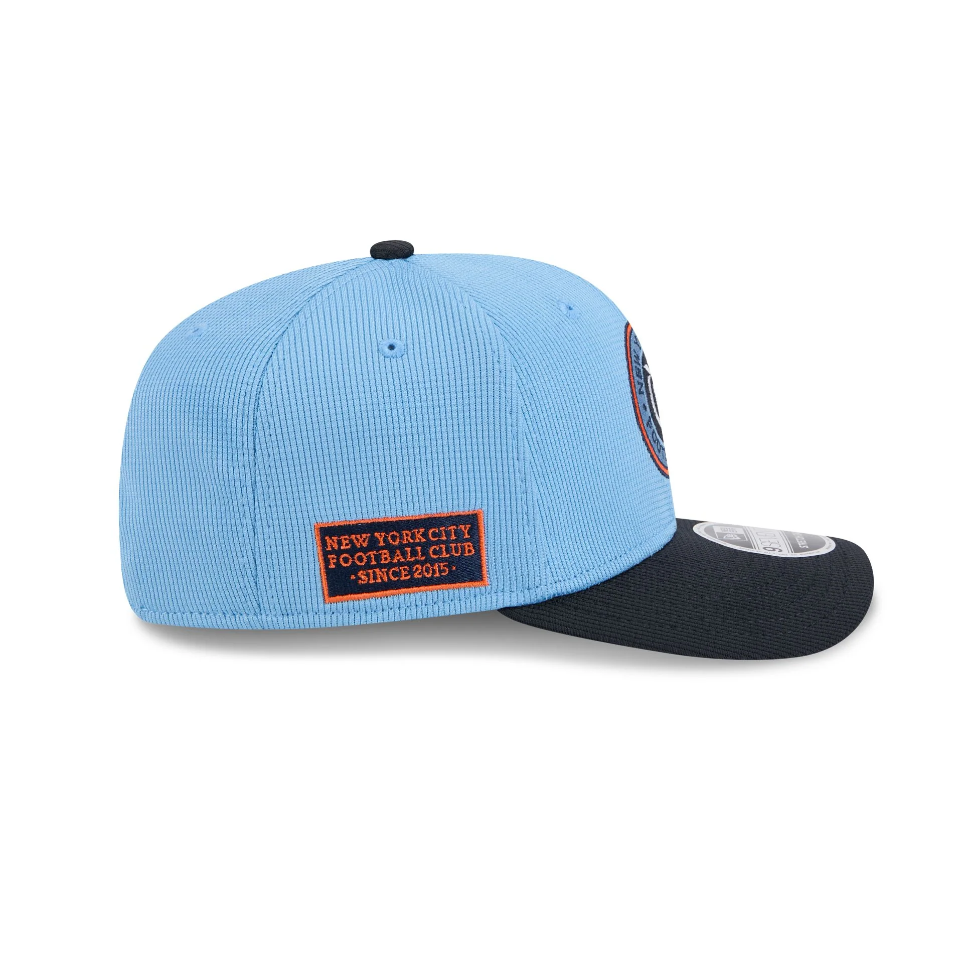 New York City FC 2025 Jersey Hook 9SEVENTY Stretch-Snap Hat