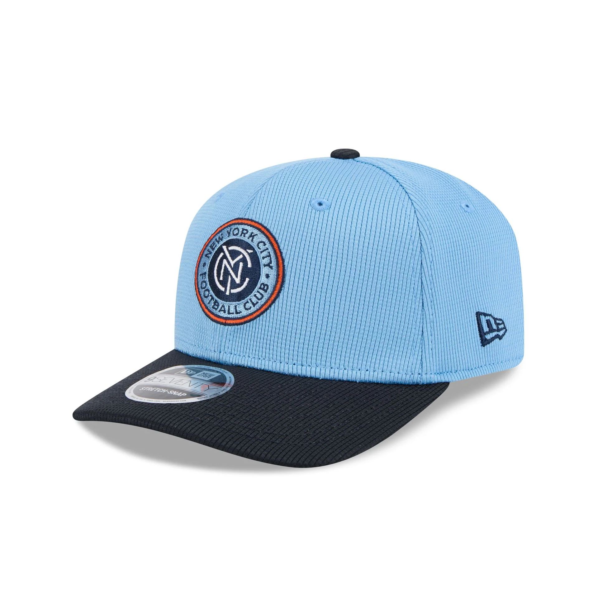 New York City FC 2025 Jersey Hook 9SEVENTY Stretch-Snap Hat