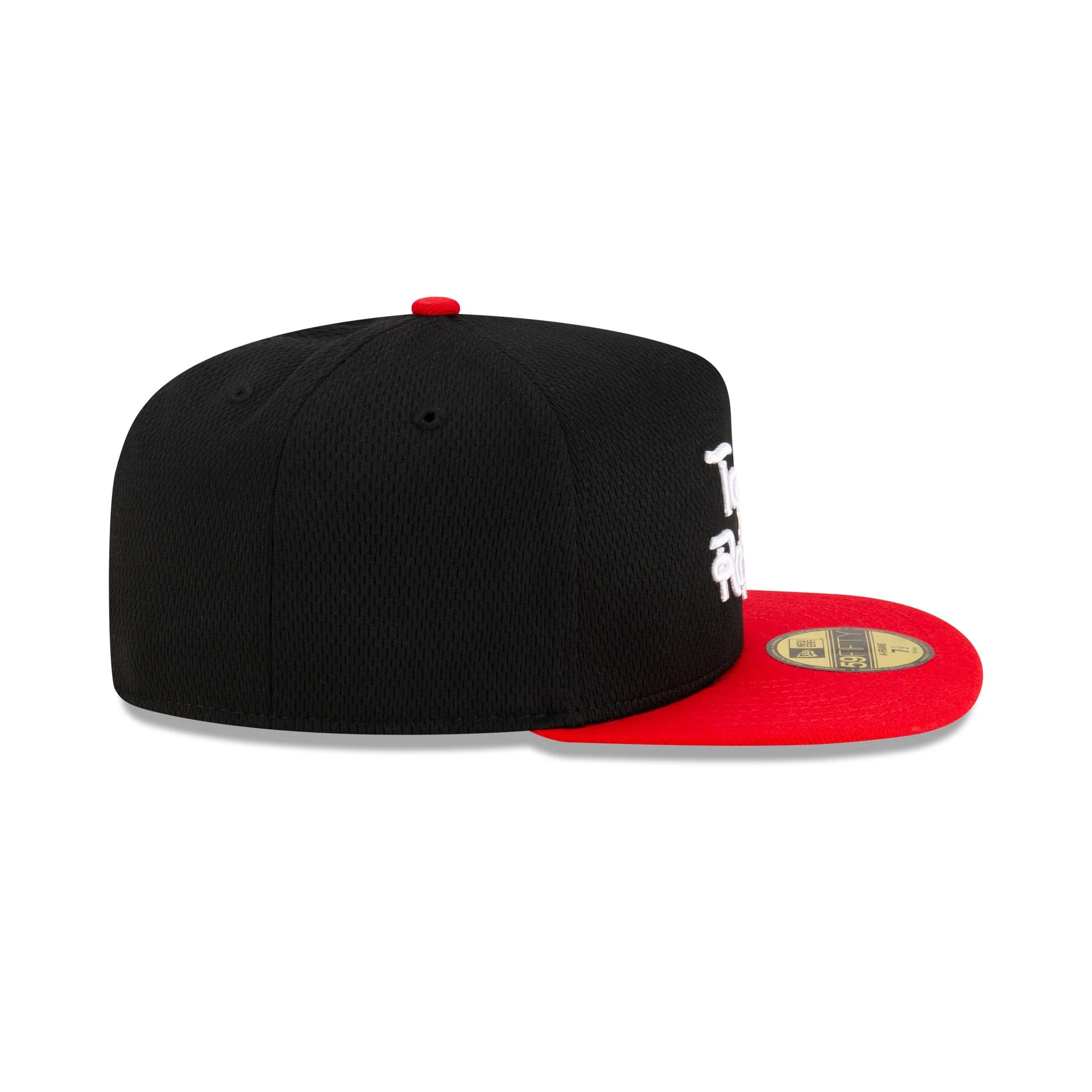Toronto Raptors Dashmark Mesh 59FIFTY A-Frame Fitted Hat
