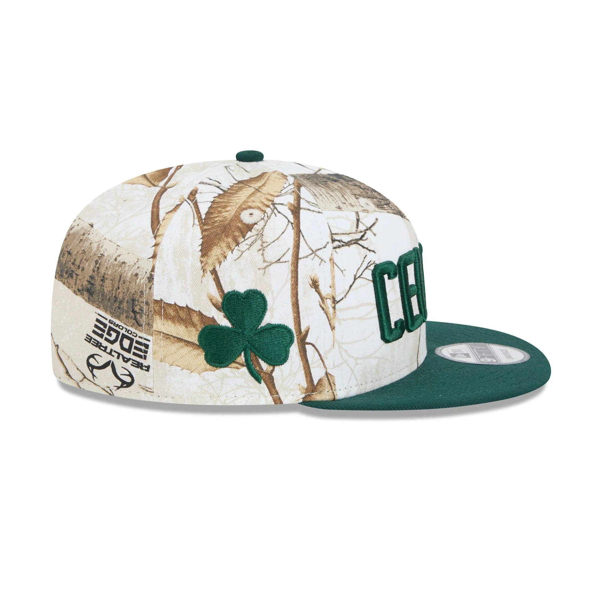 Boston Celtics 2024 Country x City Realtree 9FIFTY Snapback Hat