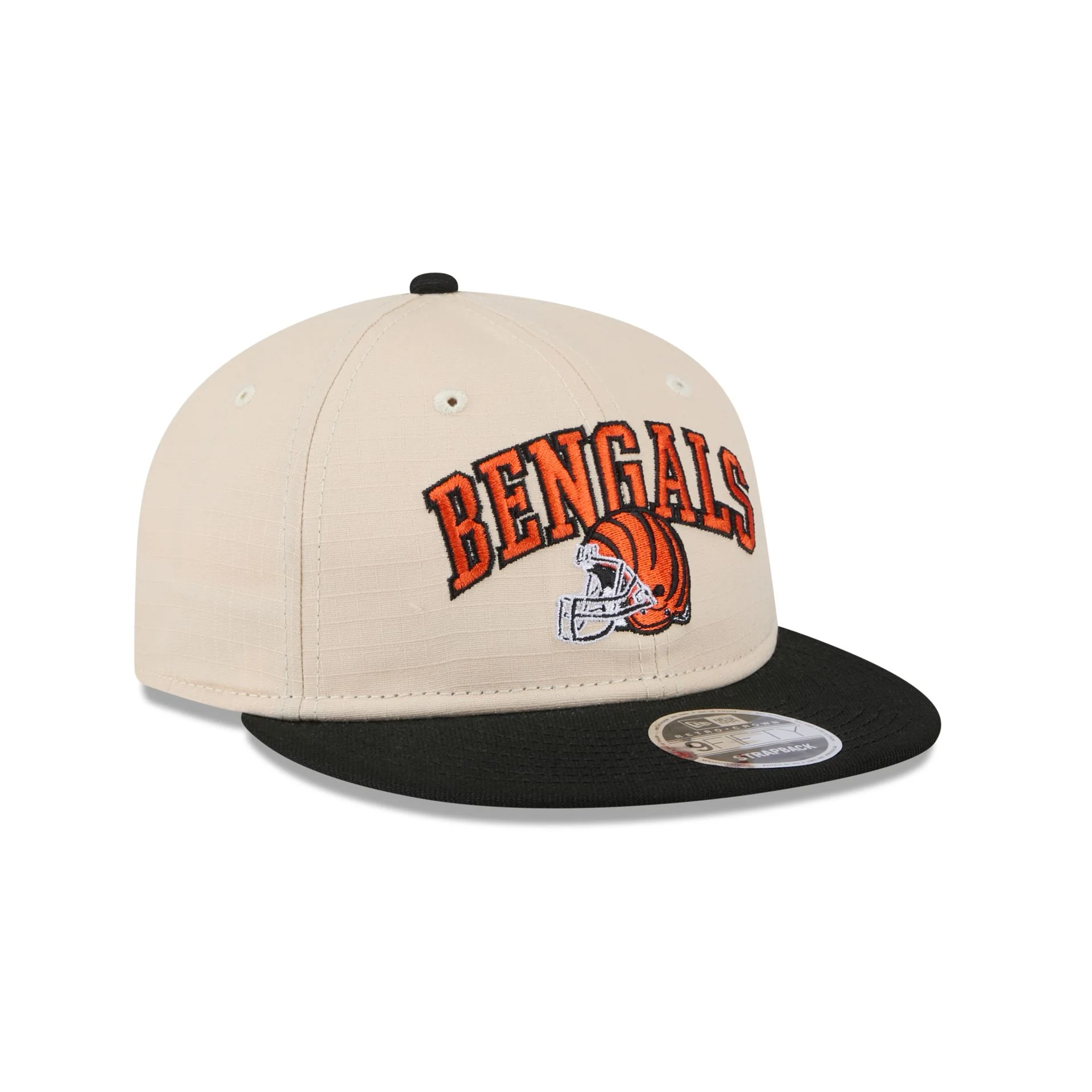 Cincinnati Bengals Historic Helmet Retro Crown 9FIFTY Snapback Hat