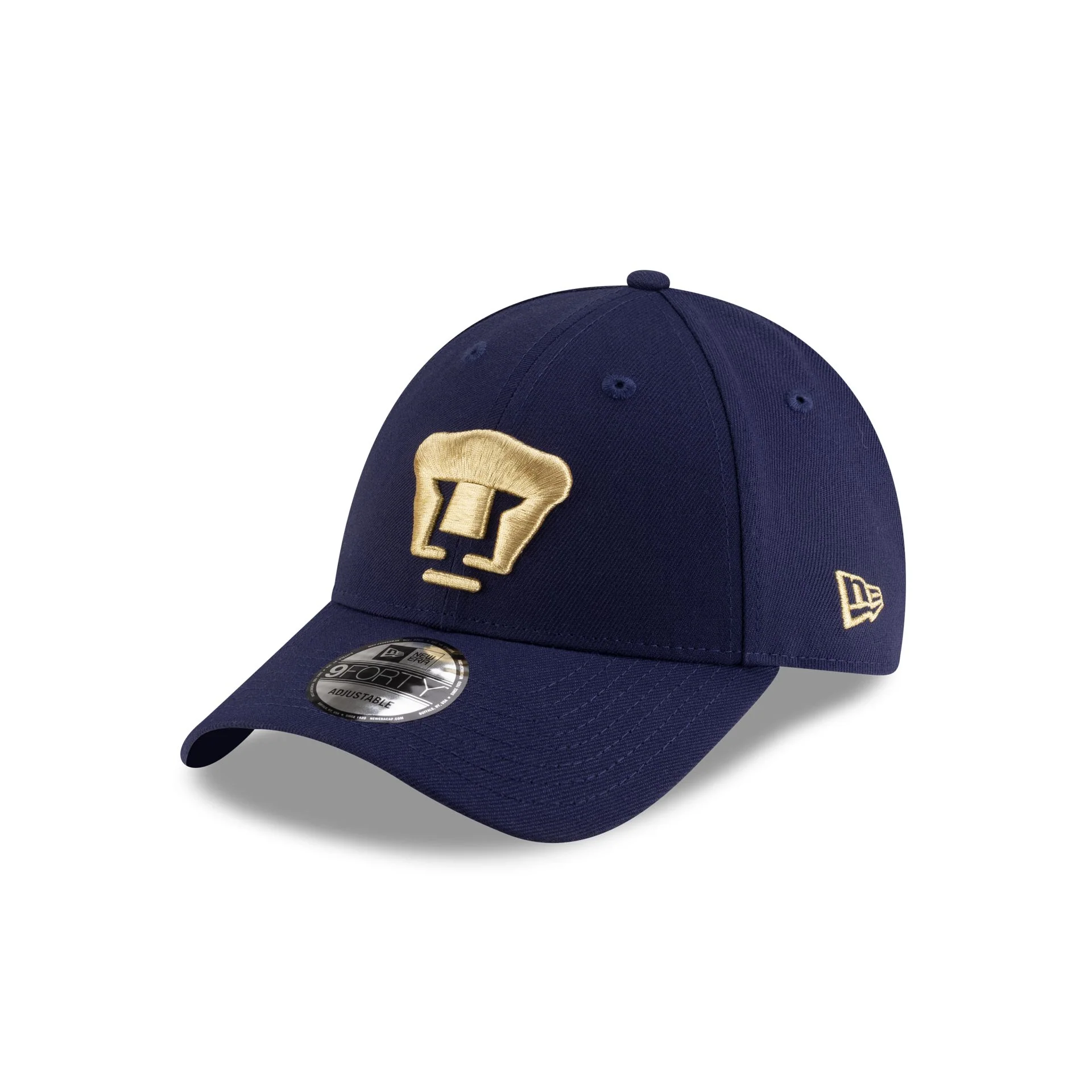 Pumas Navy Core 9FORTY Snapback Hat