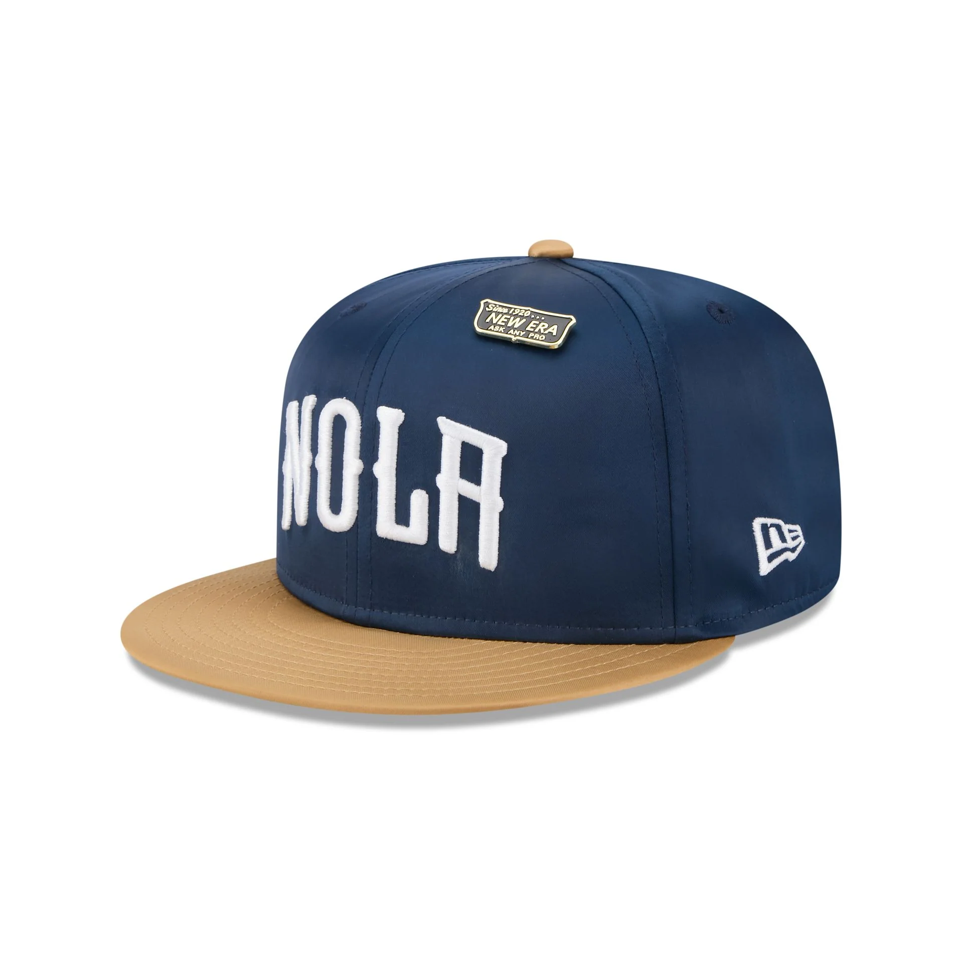 New Orleans Pelicans Satin Pin 9FIFTY Snapback Hat