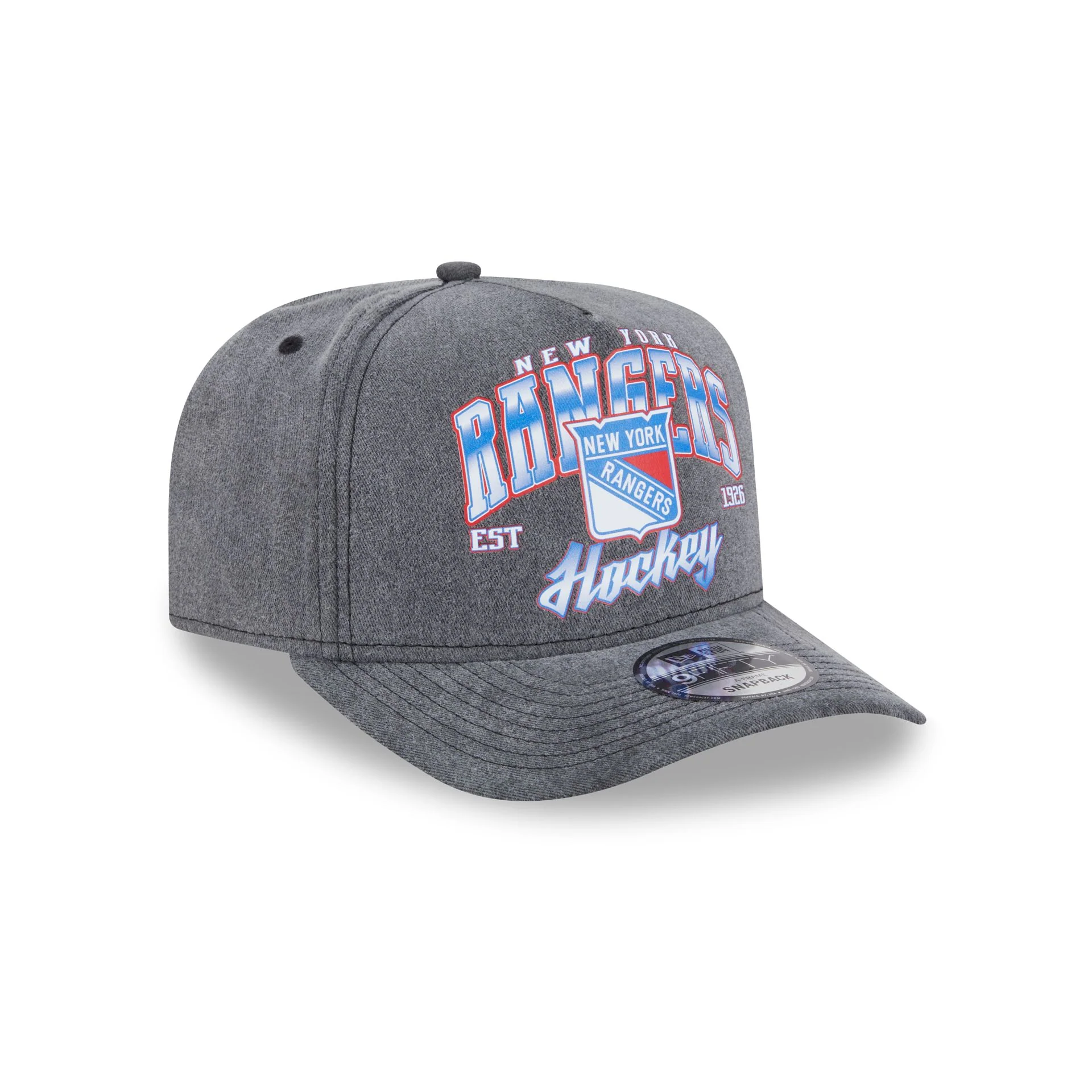 New York Rangers Washed 9FIFTY A-Frame Snapback Hat