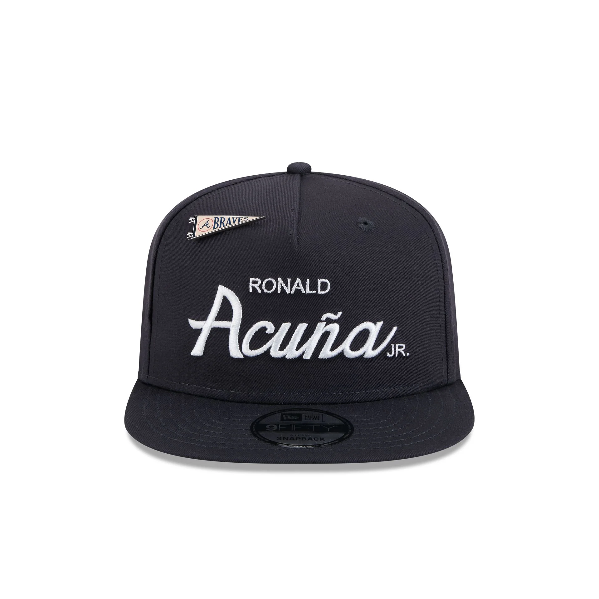 Atlanta Braves Ronald Acuña Jr. 9FIFTY A-Frame Snapback Hat