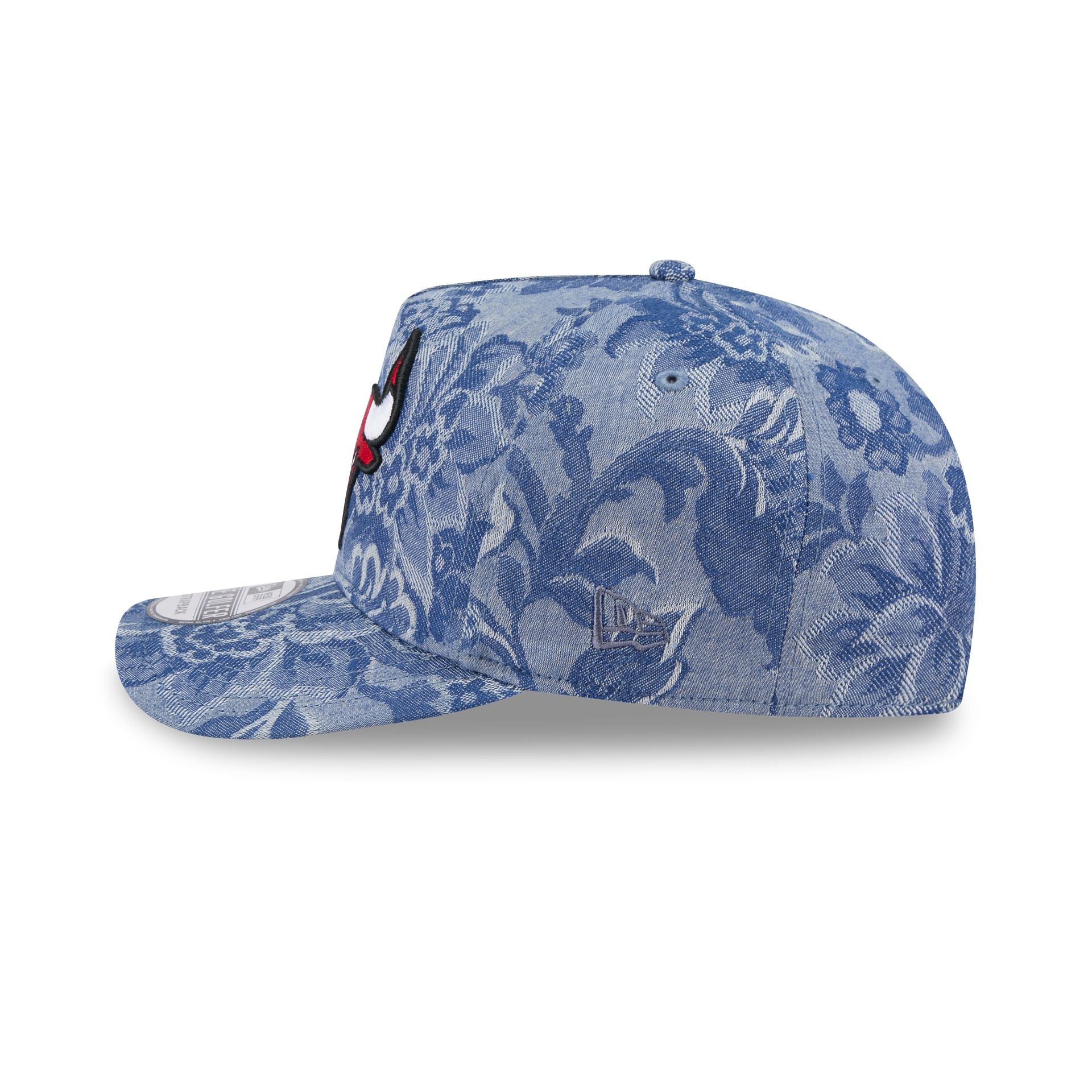 Chicago Bulls Denim Jacquard Golfer Hat