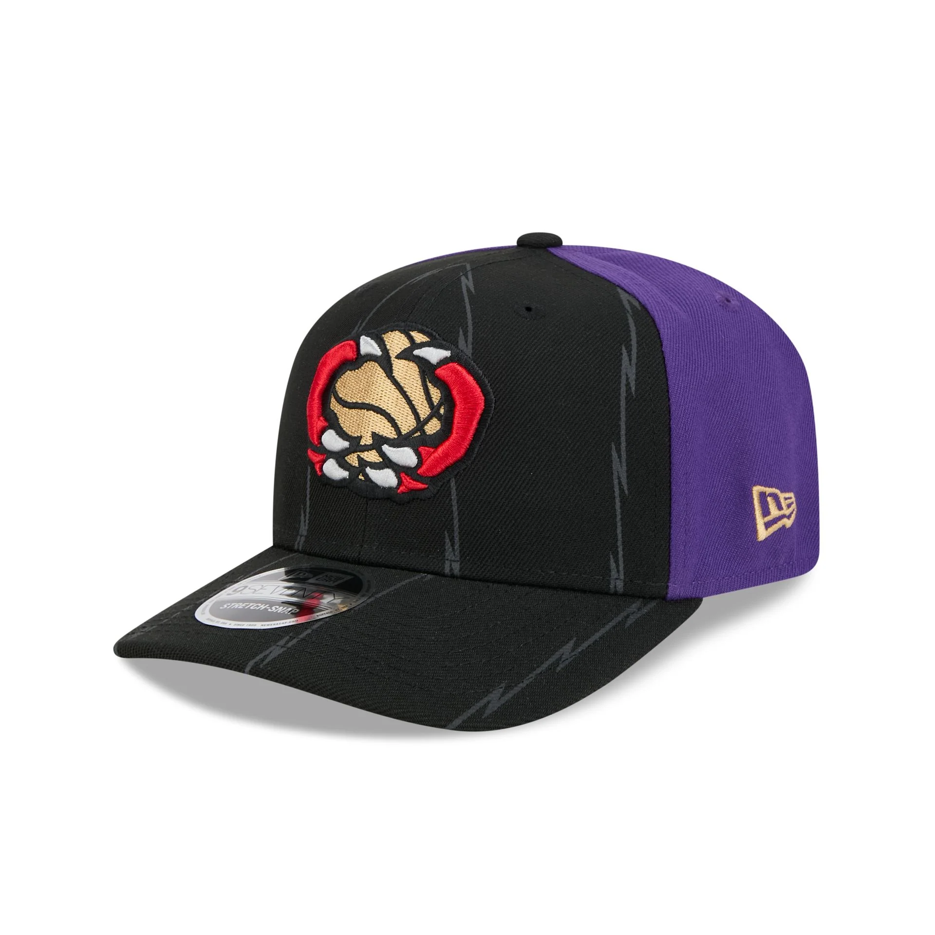 Toronto Raptors 2024 City Edition 9SEVENTY Stretch-Snap Hat