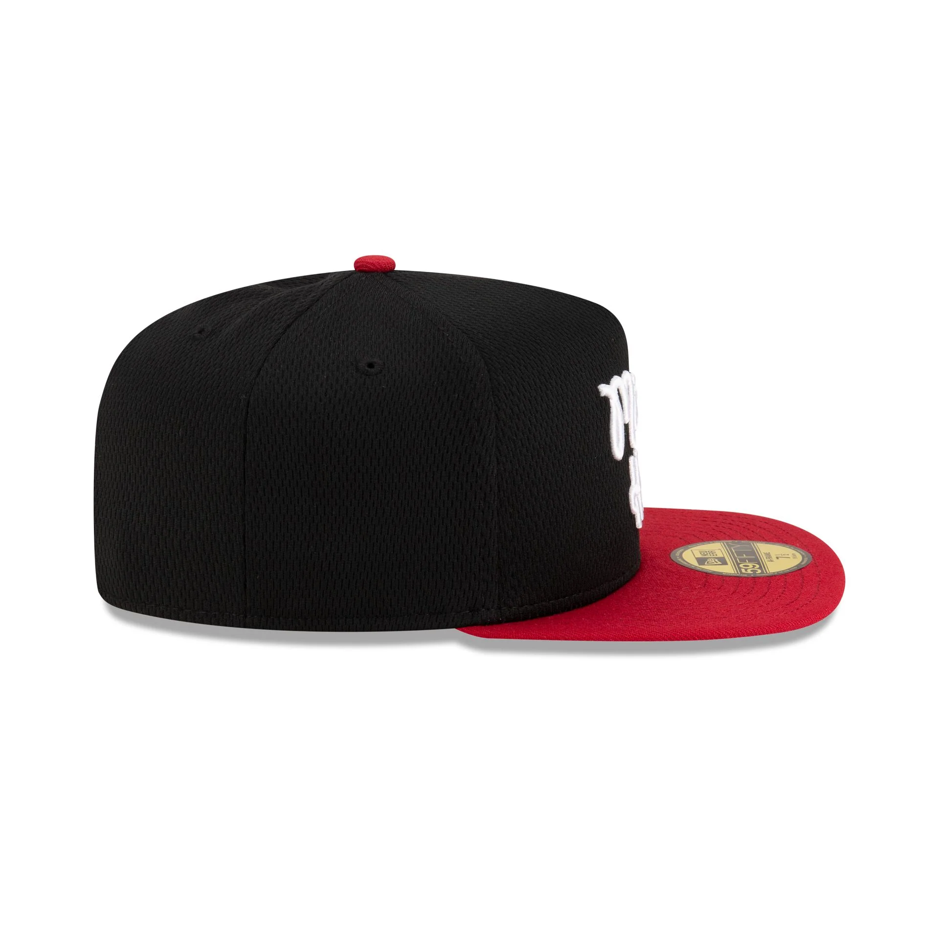 Miami Heat Dashmark Mesh 59FIFTY A-Frame Fitted Hat
