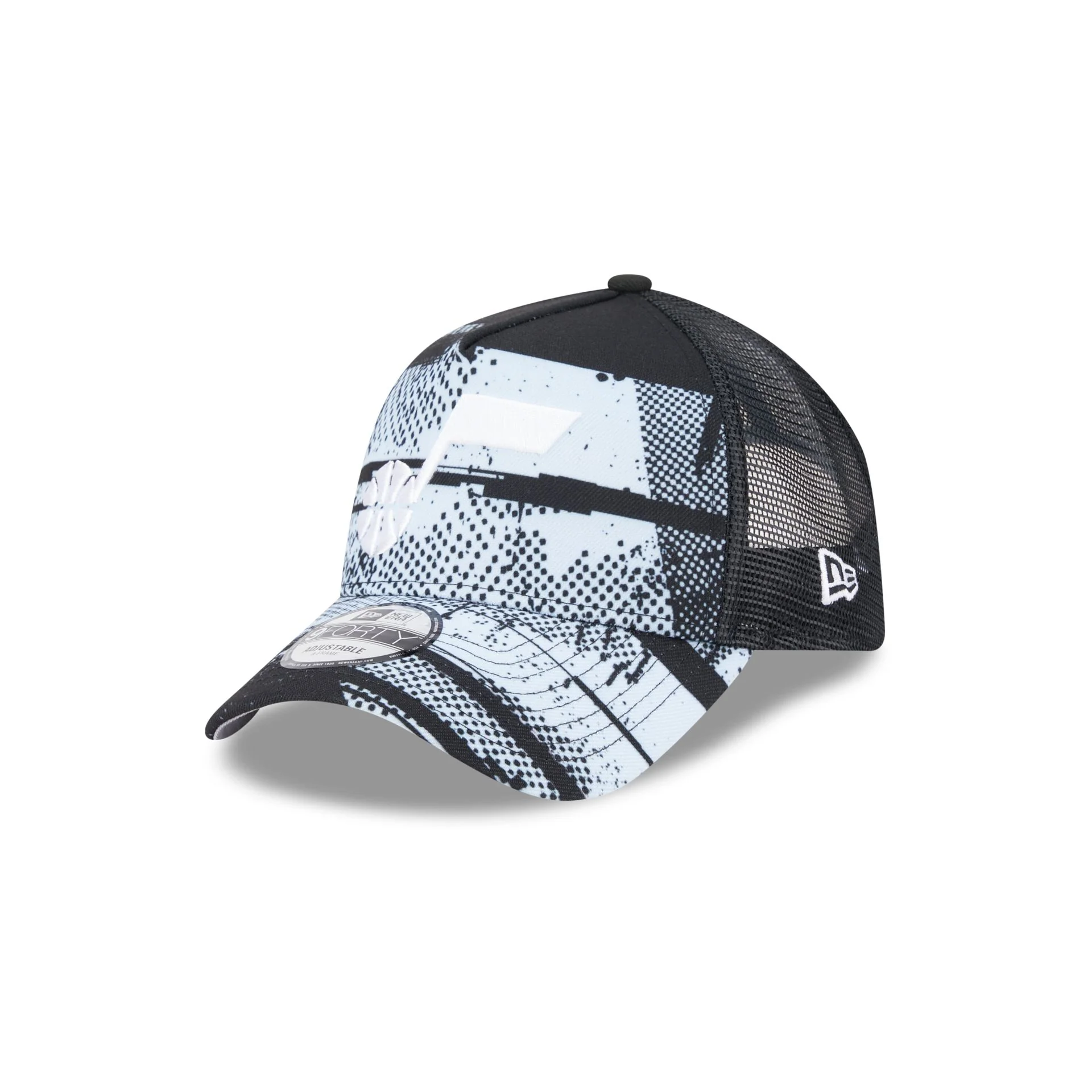 Utah Jazz 2024 Tip-Off 9FORTY A-Frame Trucker Hat