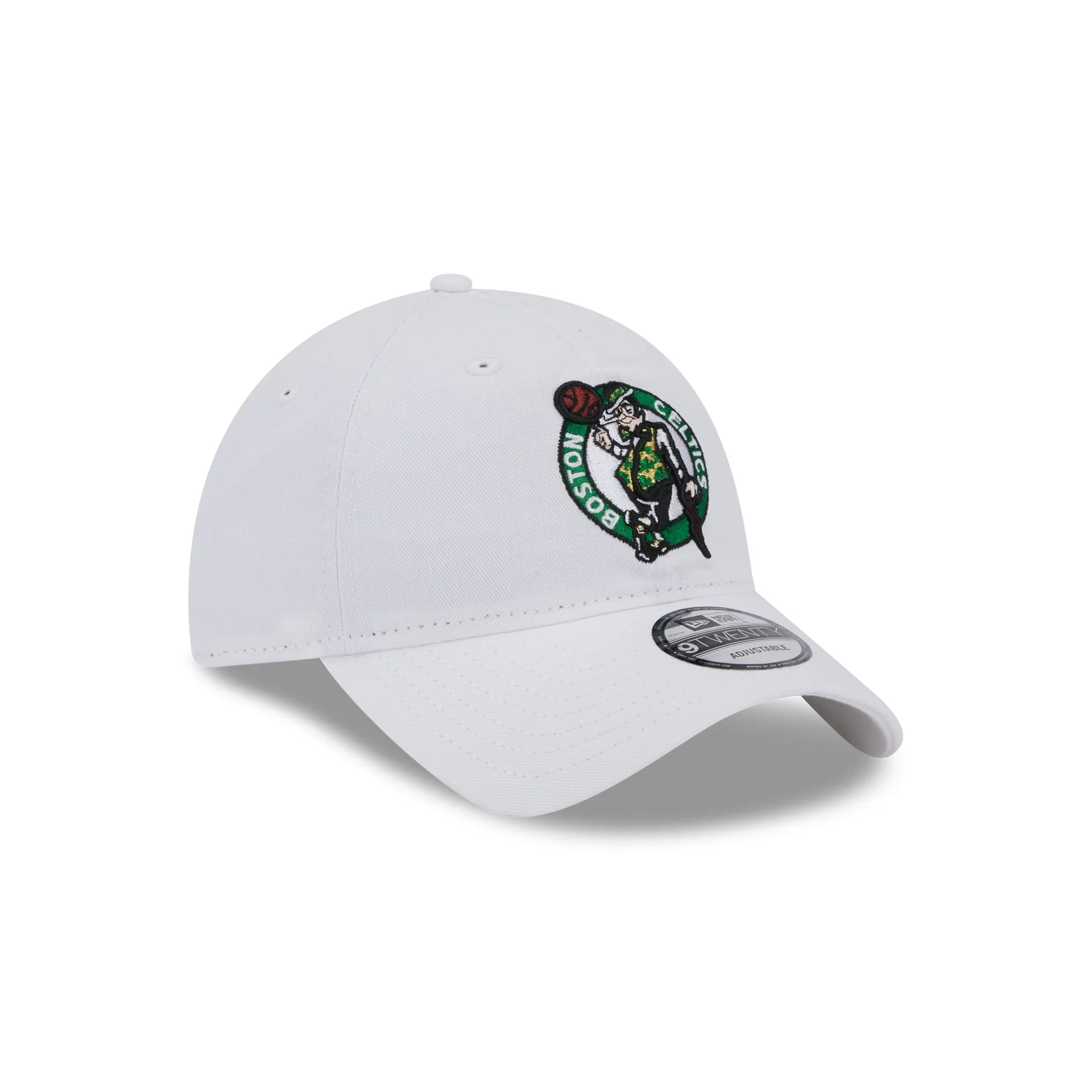 Boston Celtics White 9TWENTY Adjustable Hat