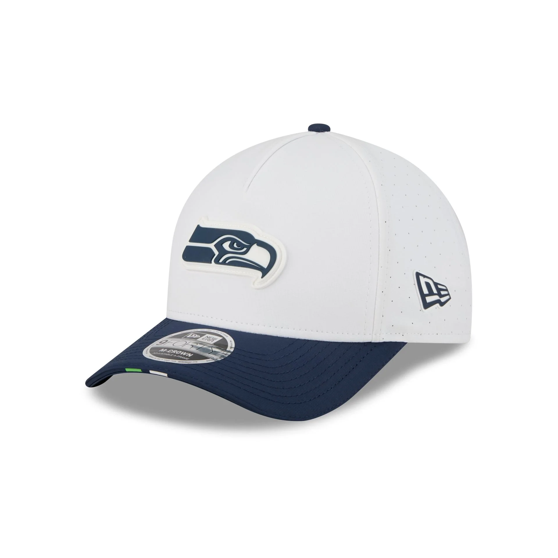 Seattle Seahawks 2025 Training 9FORTY M-Crown A-Frame Snapback Hat