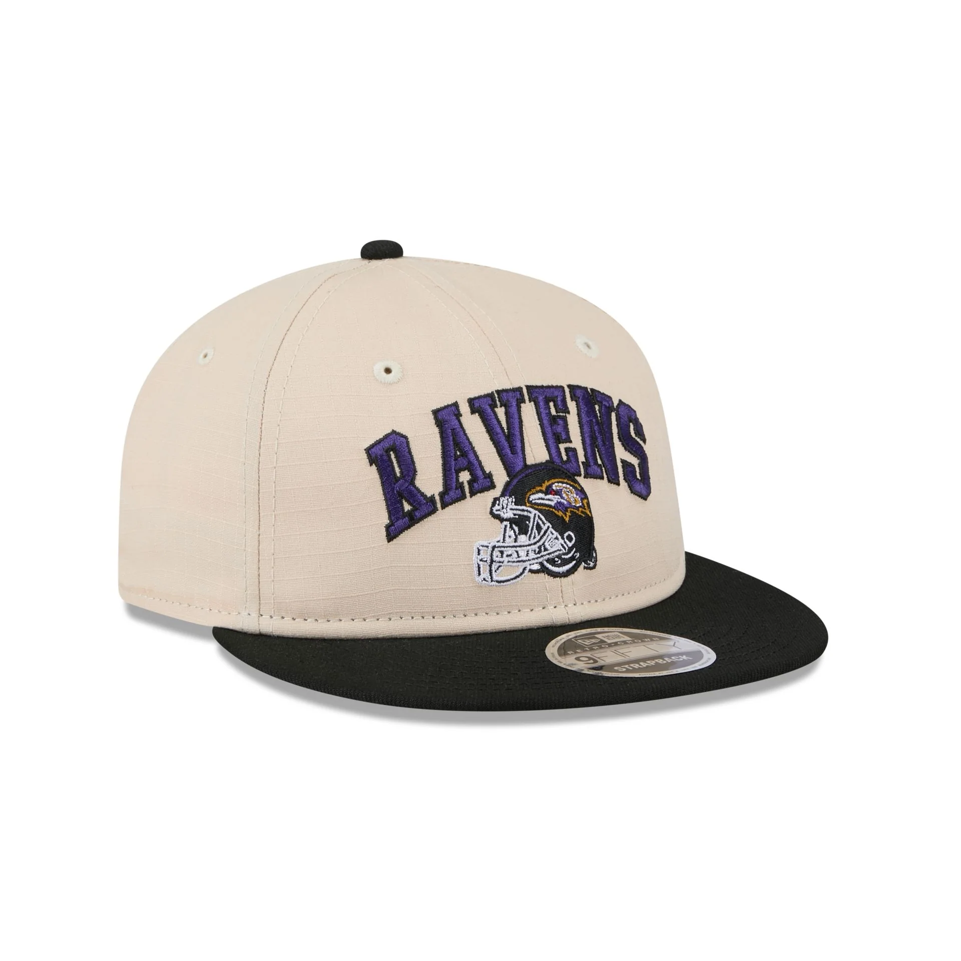 Baltimore Ravens Historic Helmet Retro Crown 9FIFTY Snapback Hat