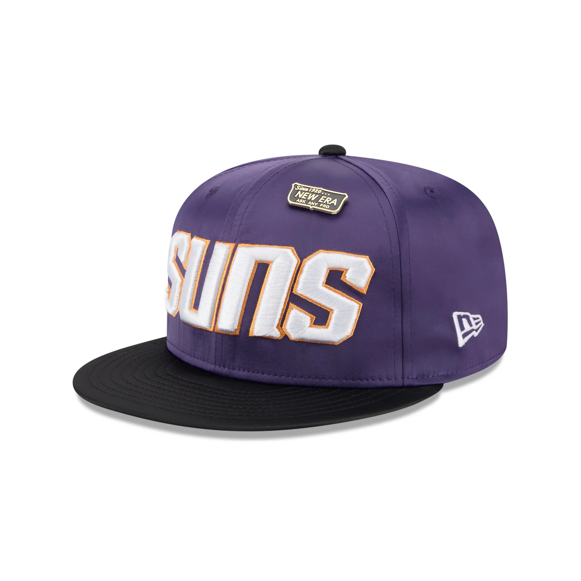 Phoenix Suns Satin Pin 9FIFTY Snapback Hat