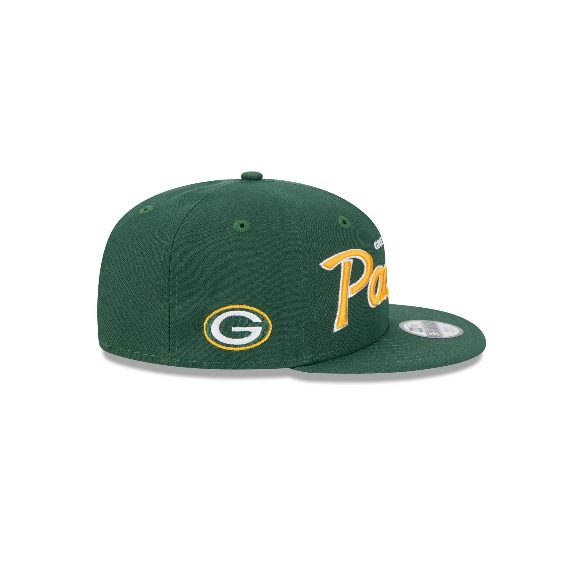 Green Bay Packers Script Kids 9FIFTY Snapback Hat