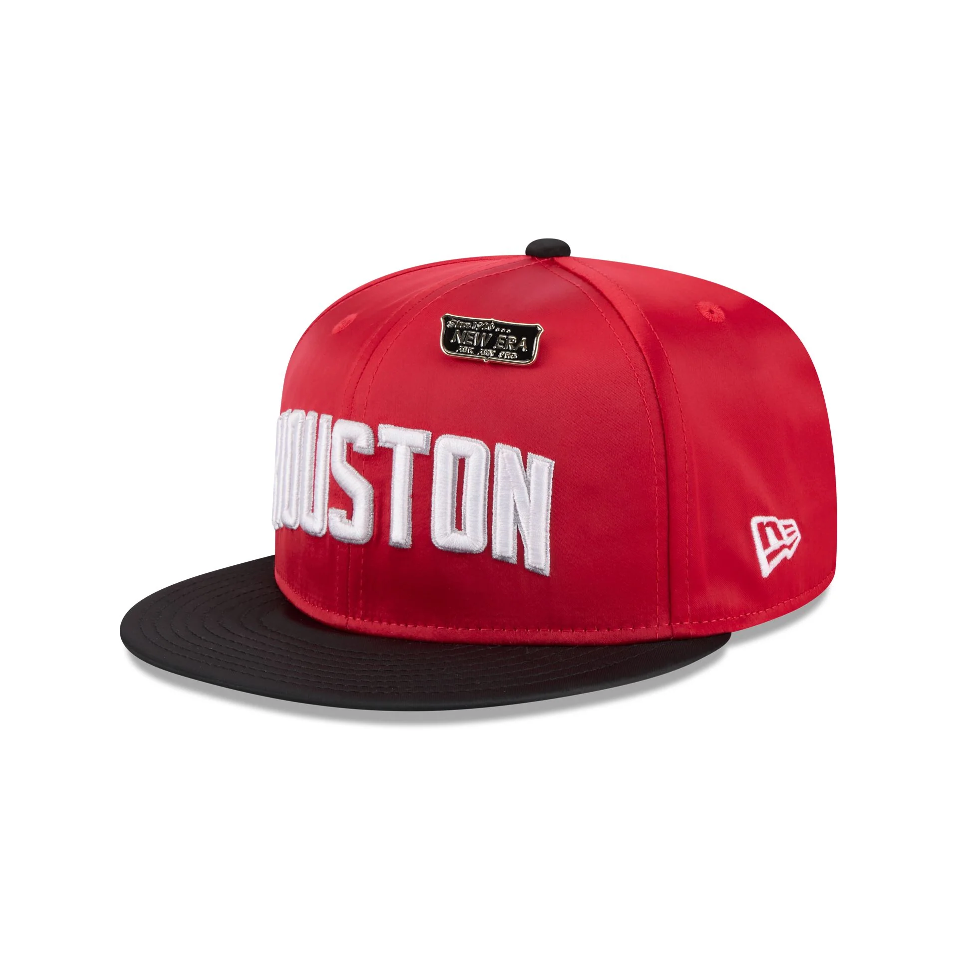 Houston Rockets Satin Pin 9FIFTY Snapback Hat